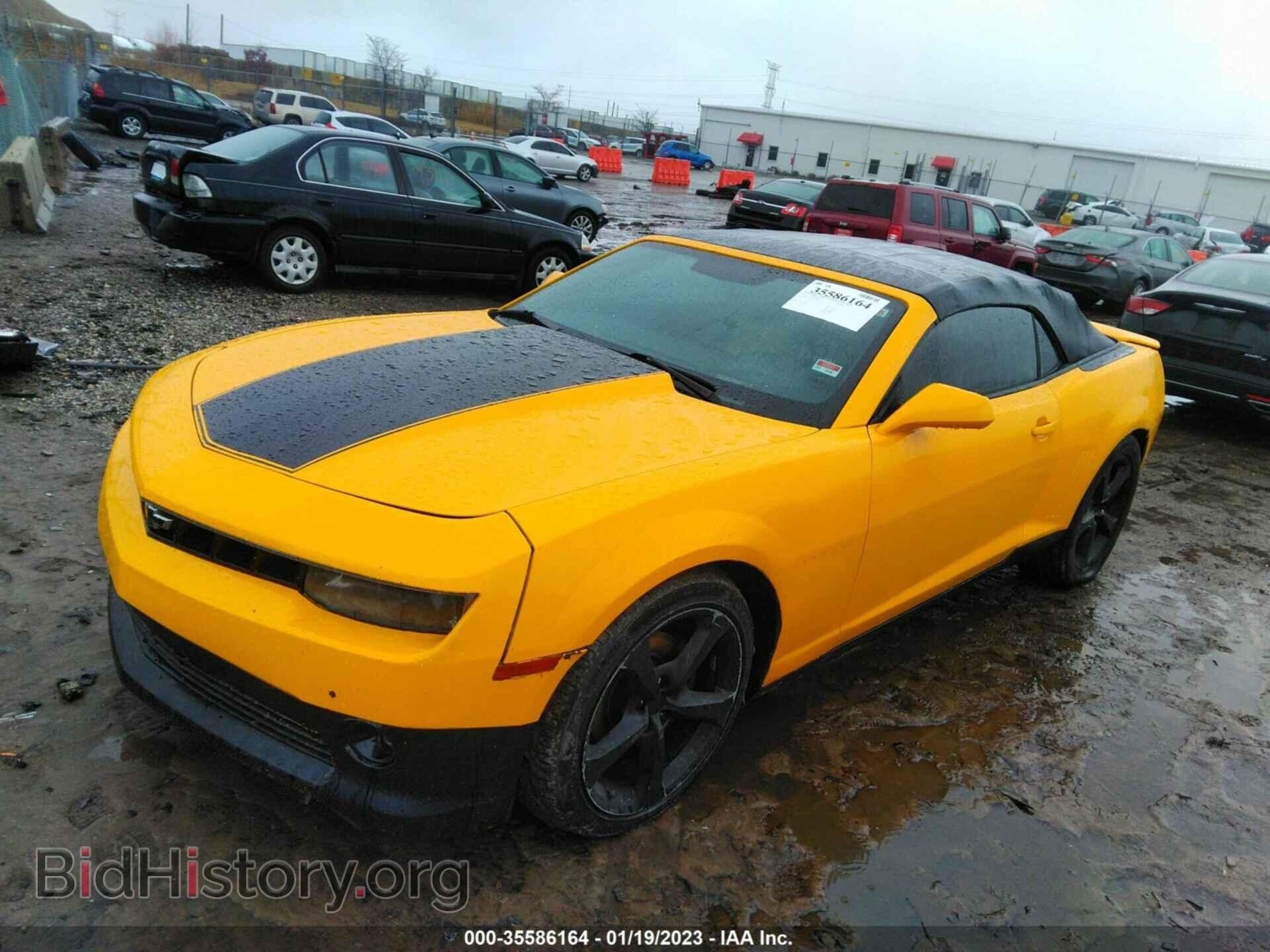 2014 CHEVROLET CAMARO - VIN: 2G1FC3D36E9298664 - Фото 2