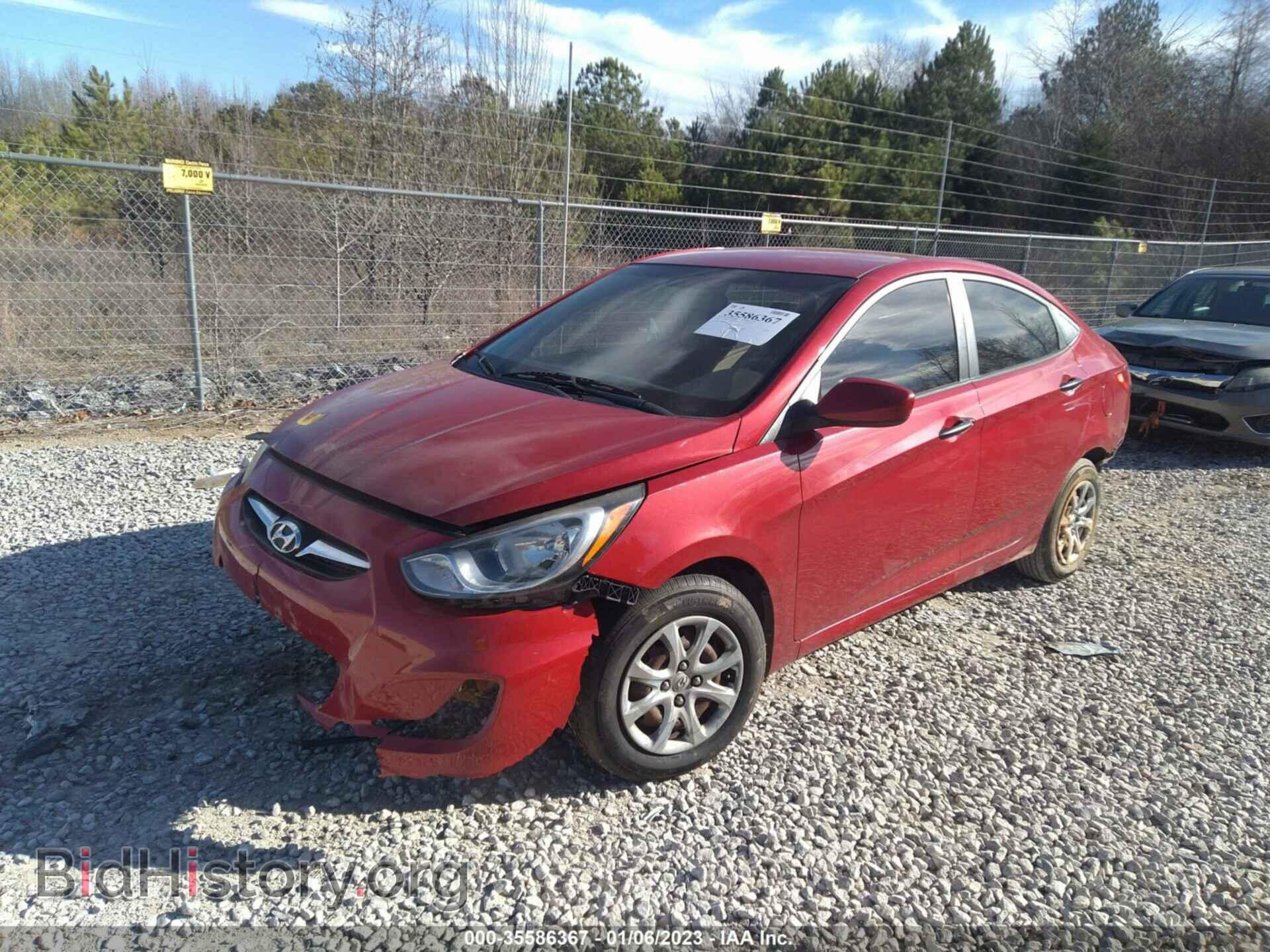 2012 HYUNDAI ACCENT - VIN: KMHCT4AE7CU071209 - Фото 2
