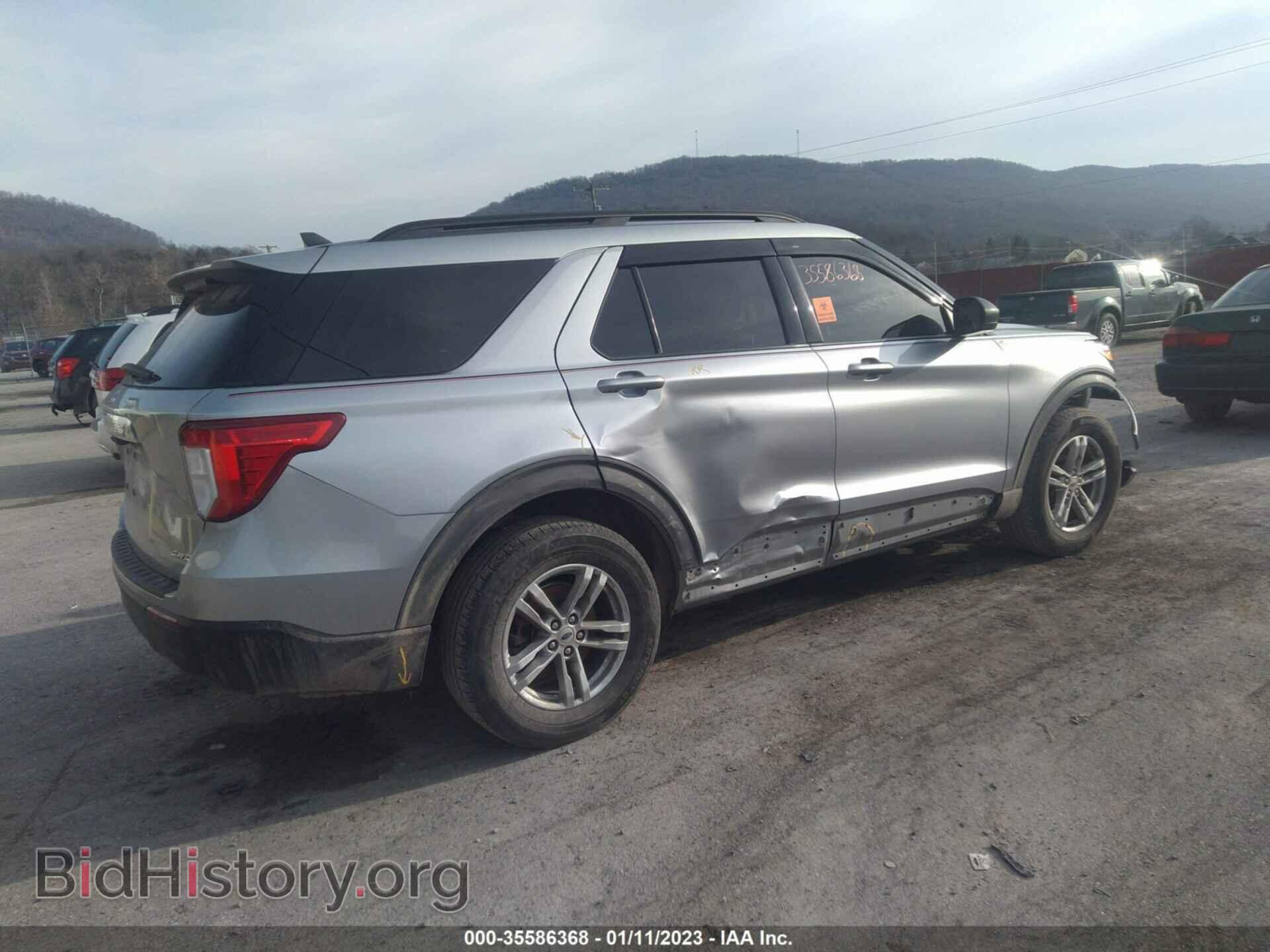 2021 FORD EXPLORER - VIN: 1FMSK8DH3MGA91274 - Фото 4