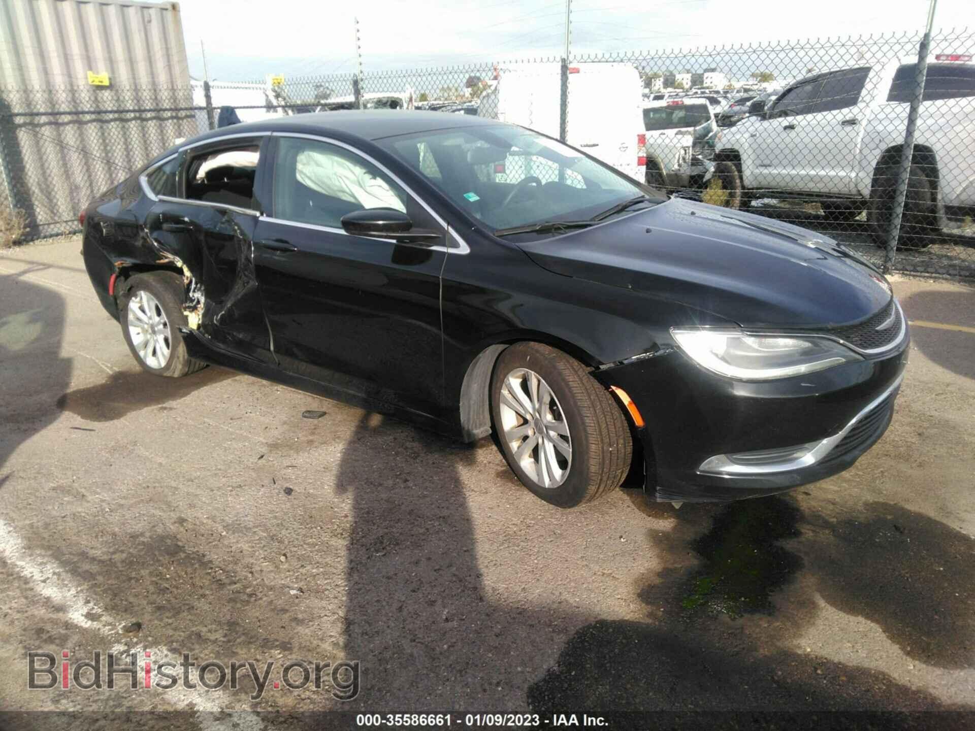 Фотография 1C3CCCAB3FN641634 - CHRYSLER 200 2015