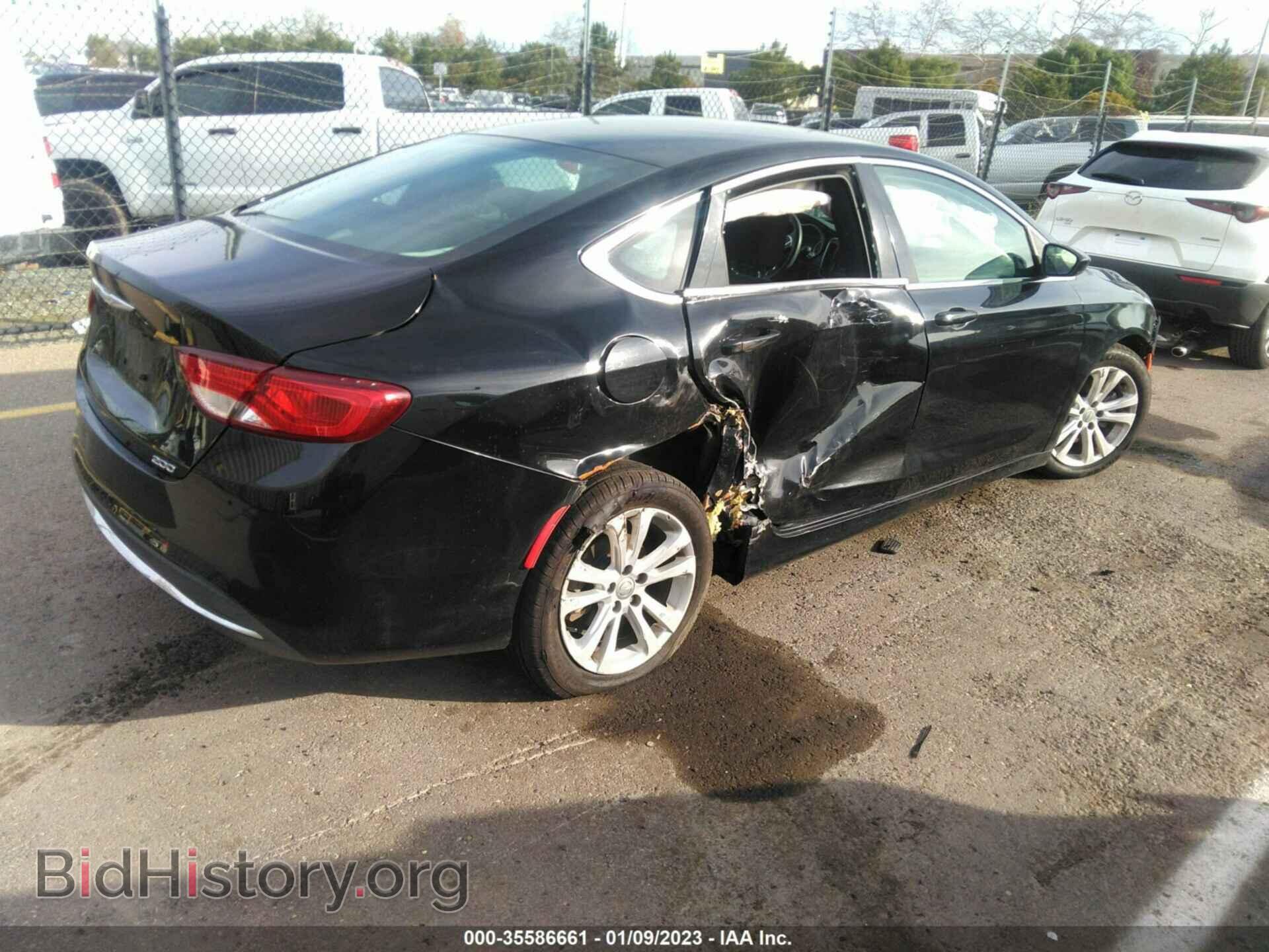 2015 CHRYSLER 200 - VIN: 1C3CCCAB3FN641634 - Фото 4