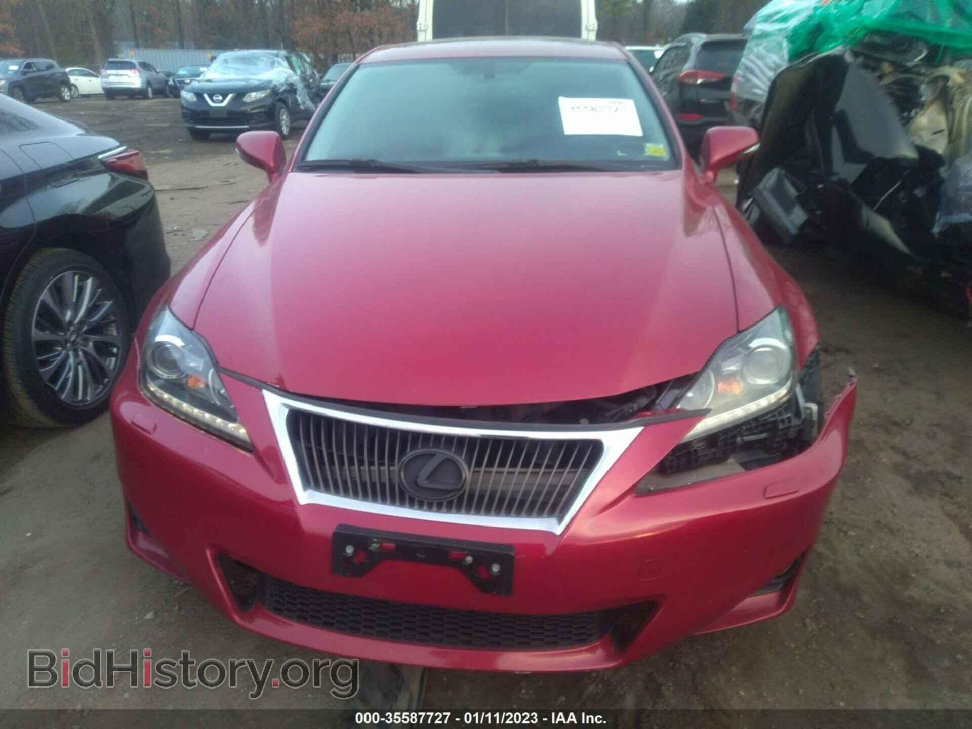 2011 LEXUS IS 350 - VIN: JTHCE5C25B5001111 - Фото 6