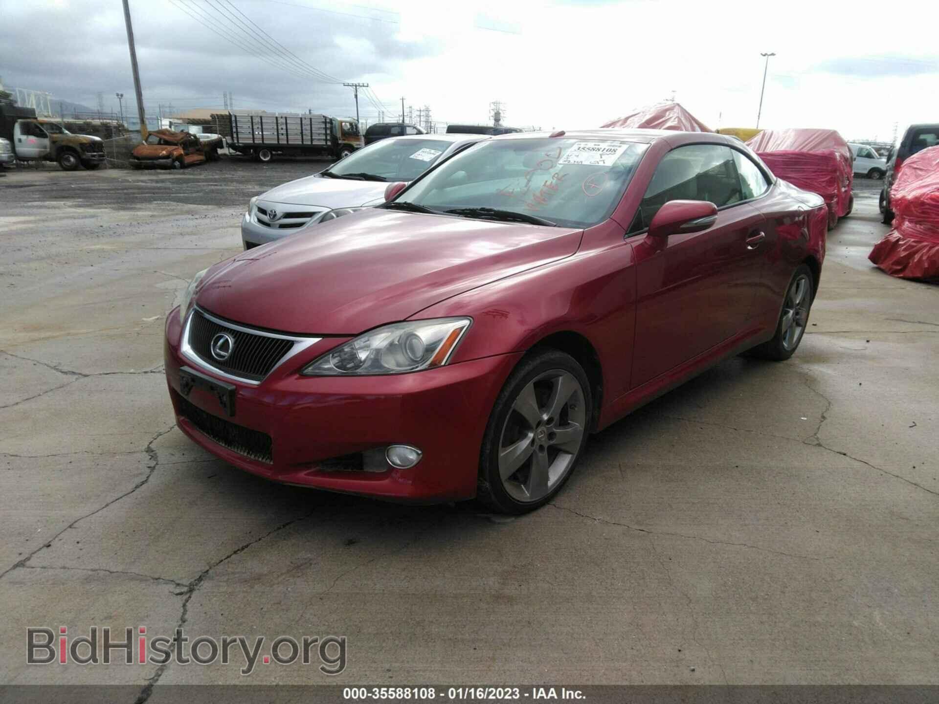 2010 LEXUS IS 250C - VIN: JTHFF2C28A2503149 - Фото 2