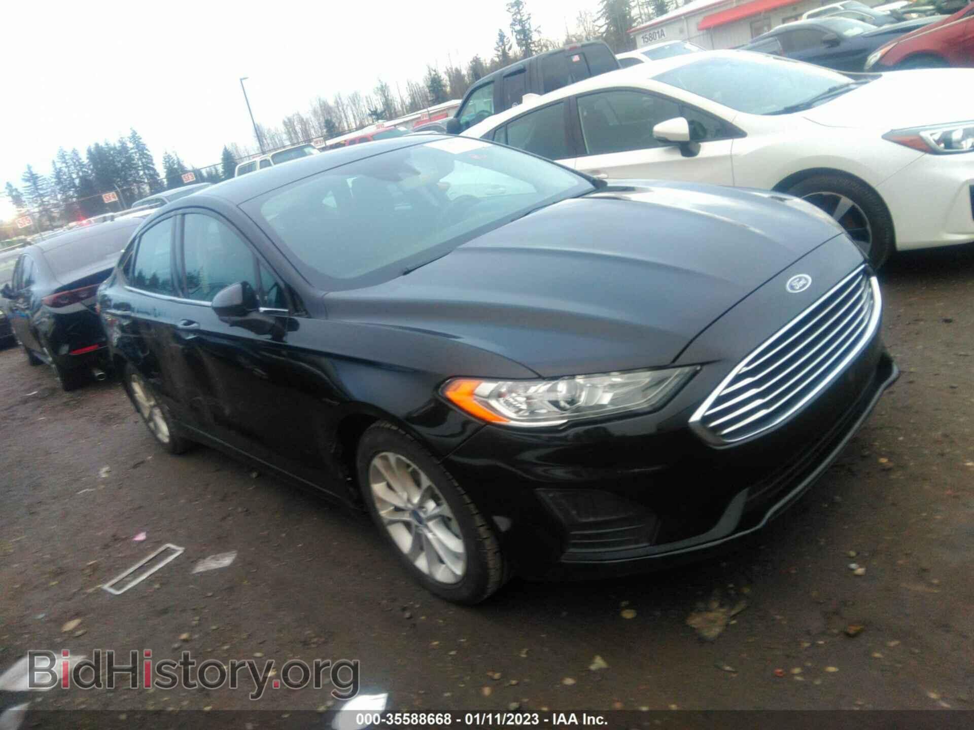 Фотография 3FA6P0LU7KR151768 - FORD FUSION HYBRID 2019