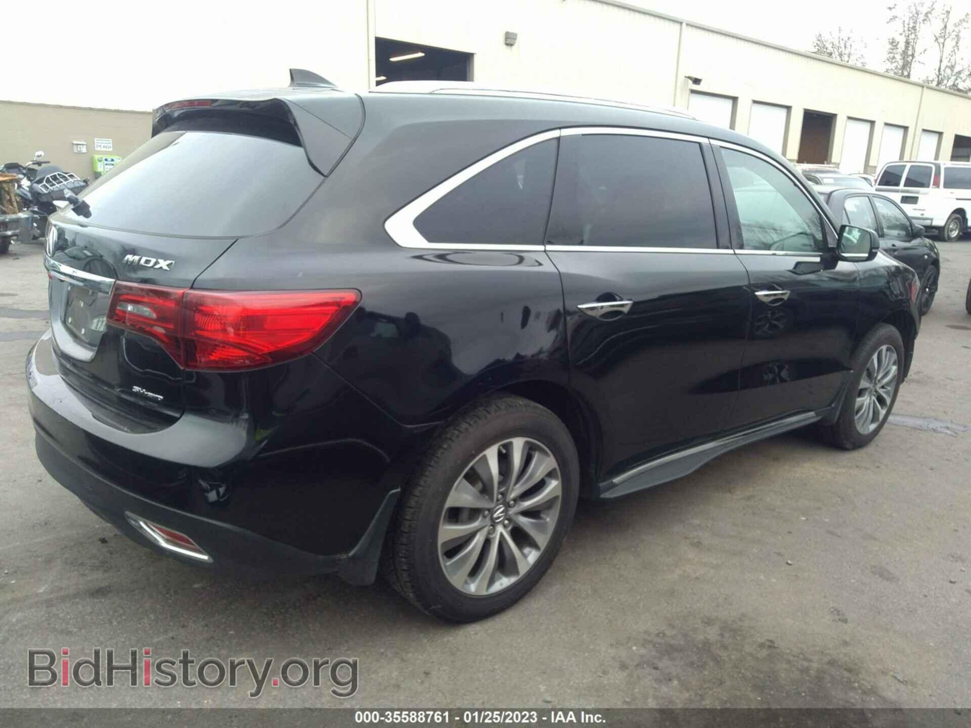 2016 ACURA MDX - VIN: 5FRYD4H47GB008550 - Фото 4