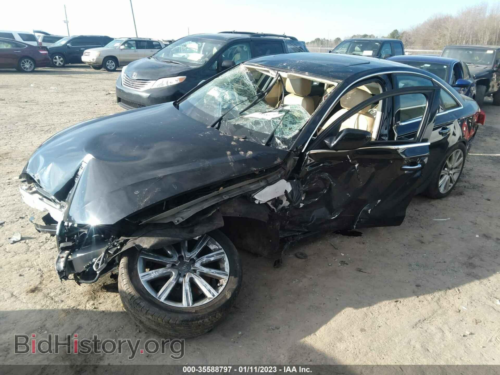 2013 AUDI A6 - VIN: WAUDFAFC2DN026922 - Фото 2