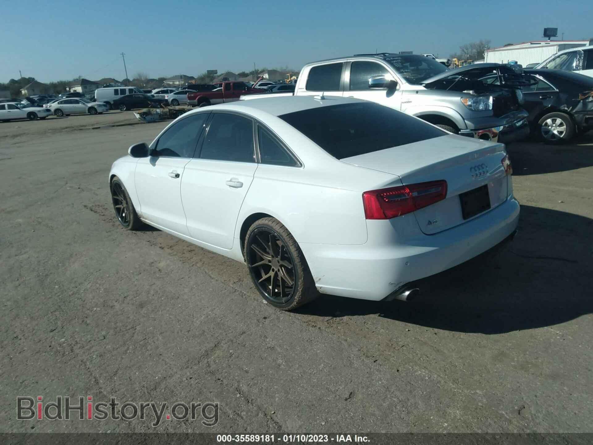 2013 AUDI A6 - VIN: WAUDFAFC2DN006170 - Фото 3