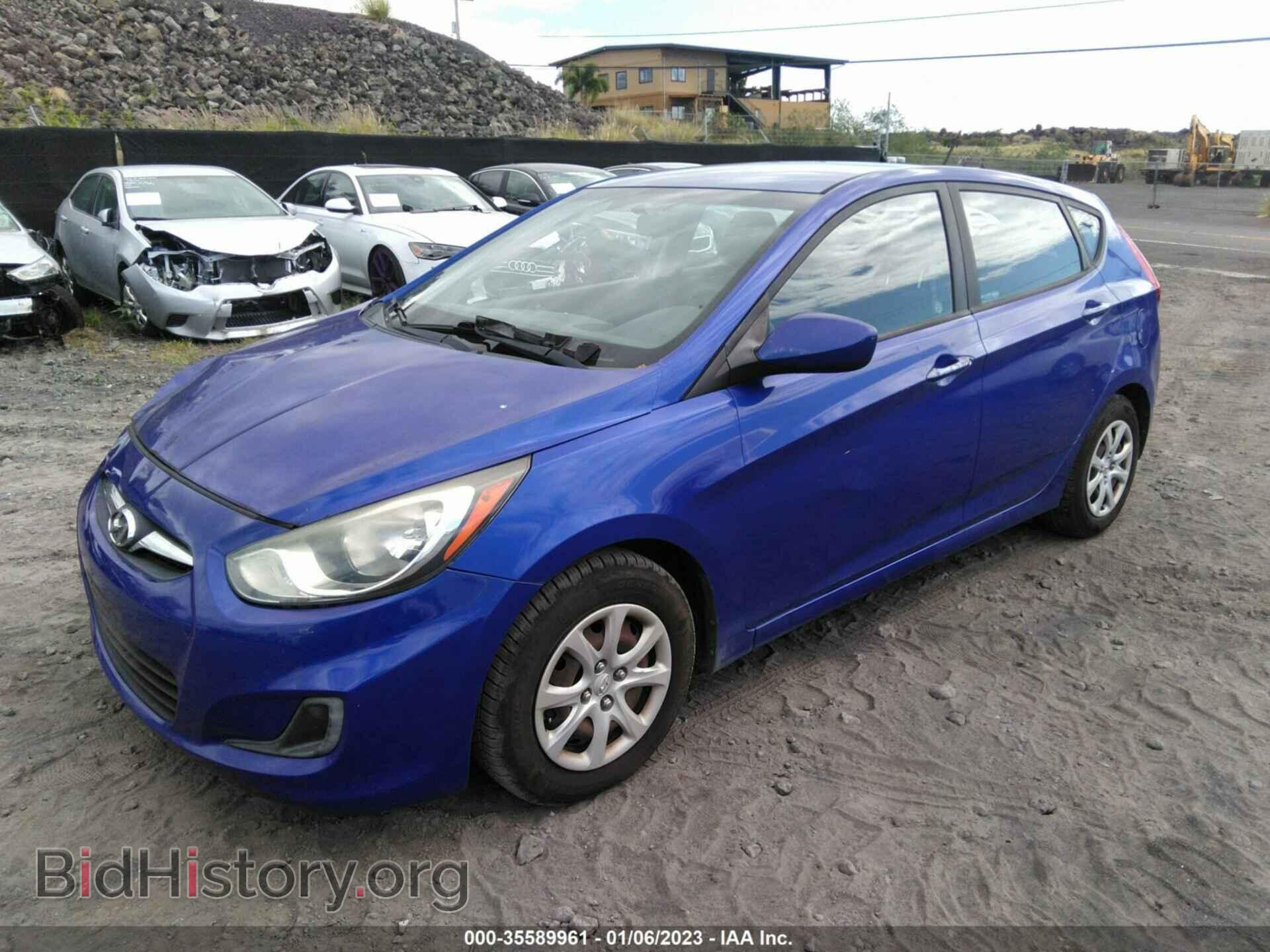 2012 HYUNDAI ACCENT - VIN: KMHCT5AE8CU042596 - Фото 2