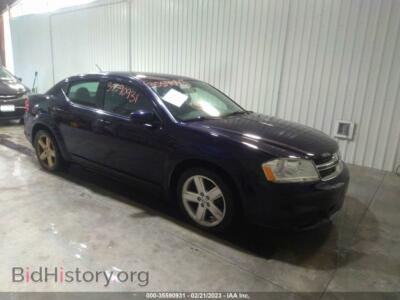 2011 Dodge AVENGER Mainstreet, синий — VIN 1B3BD1FB3BN574272, IAAI