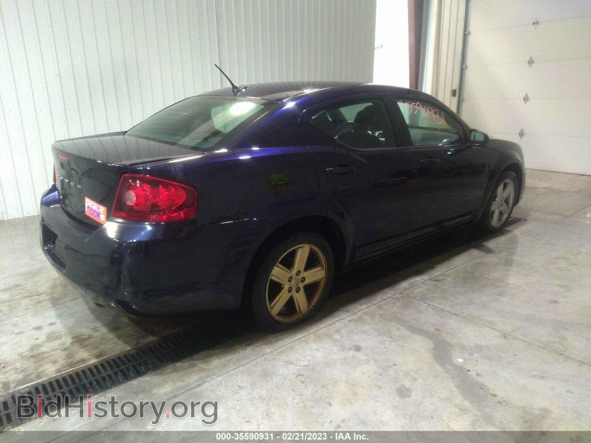 2011 DODGE AVENGER - VIN: 1B3BD1FB3BN574272 - Фото 4