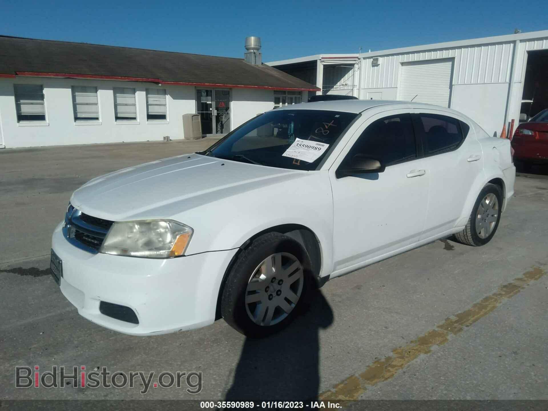 2011 DODGE AVENGER - VIN: 1B3BD4FB9BN590784 - Фото 2