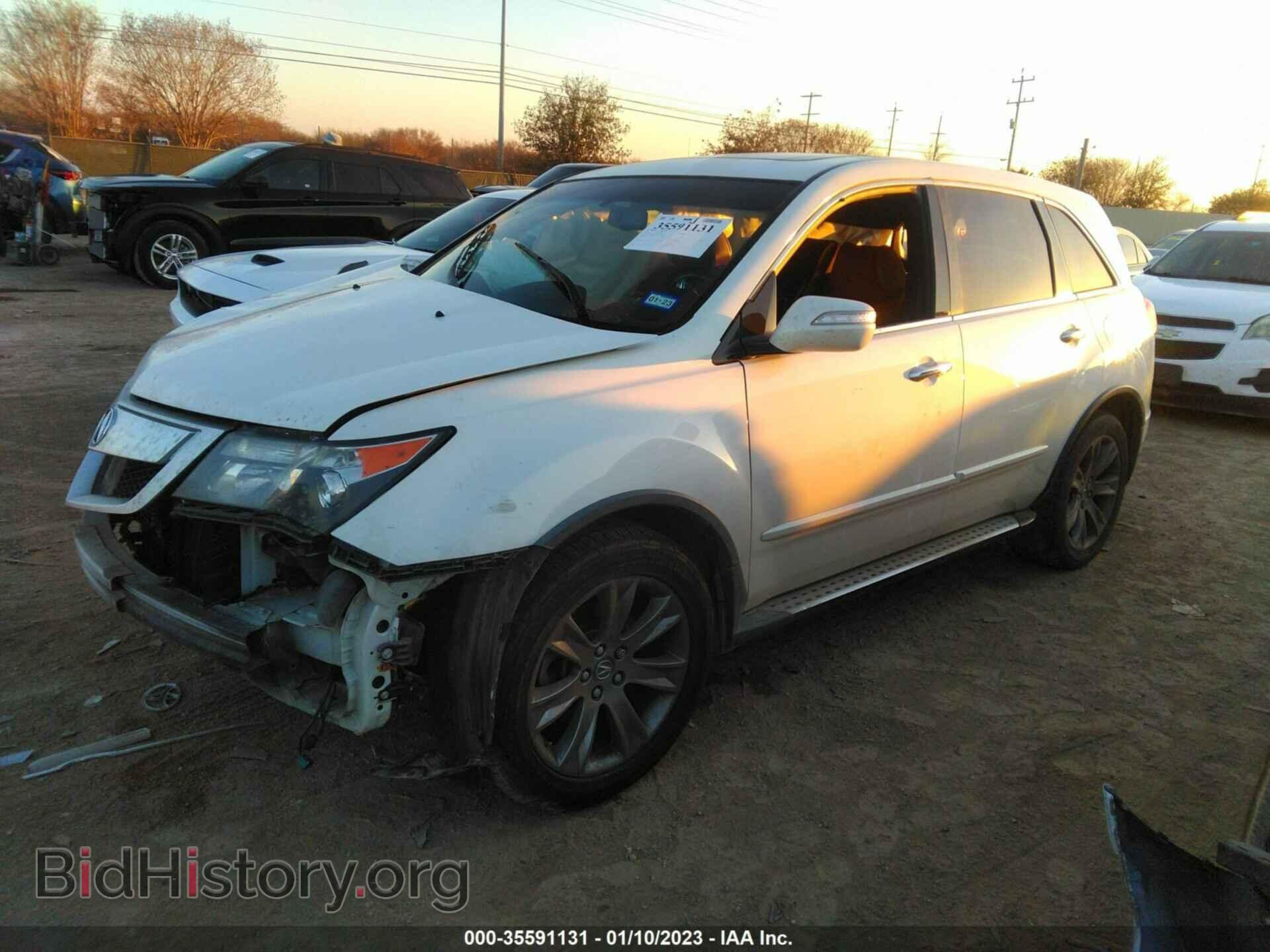 2012 ACURA MDX - VIN: 2HNYD2H81CH546877 - Фото 2