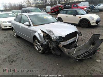 2007 Audi A4 2.0T, silver — VIN WAUAF78EX7A068075, IAAI
