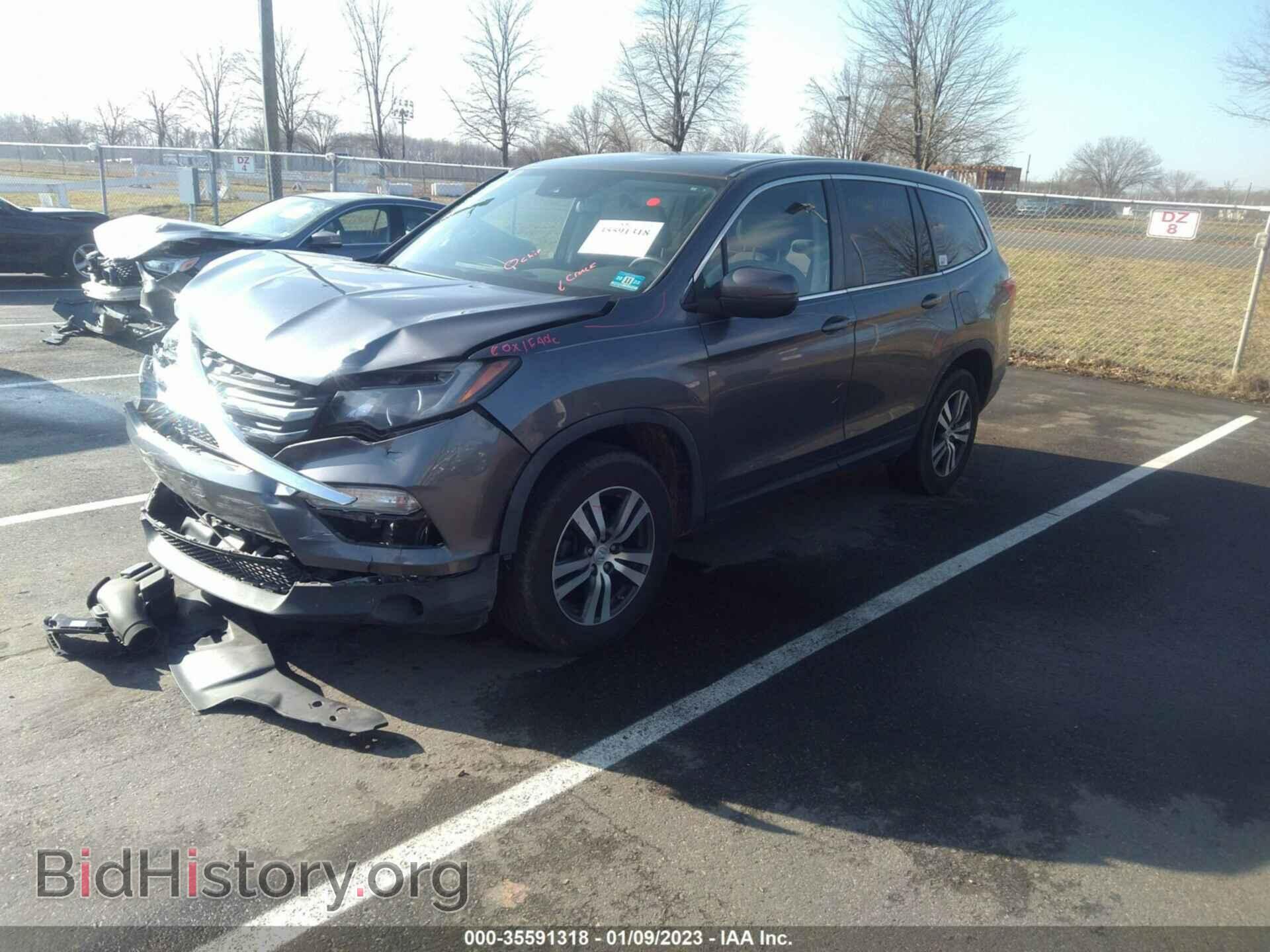 2016 HONDA PILOT - VIN: 5FNYF6H40GB029859 - Фото 2