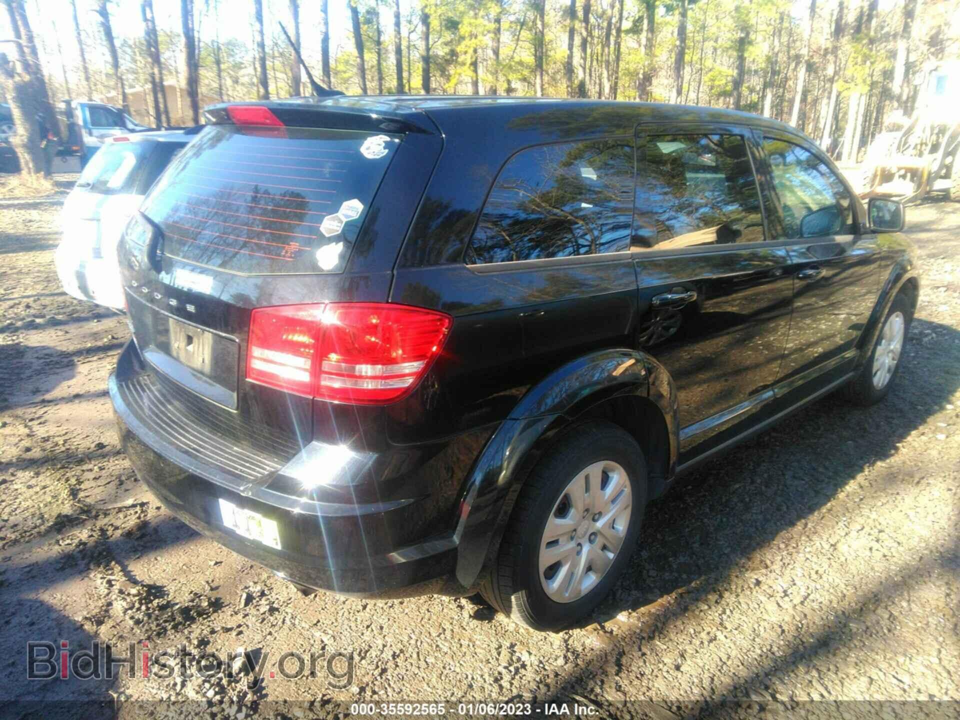 2014 DODGE JOURNEY - VIN: 3C4PDCAB3ET289387 - Фото 4