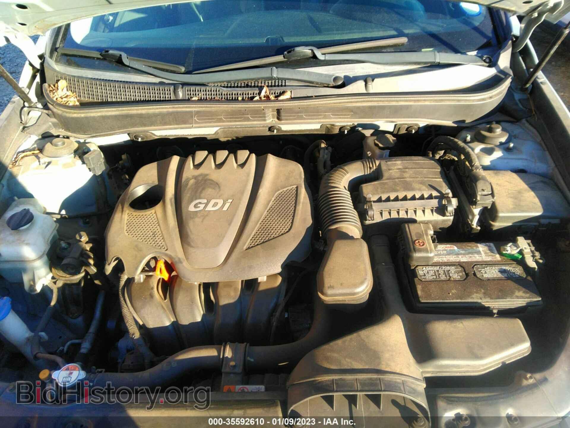 2013 HYUNDAI SONATA - VIN: 5NPEC4AC8DH587182 - Фото 10