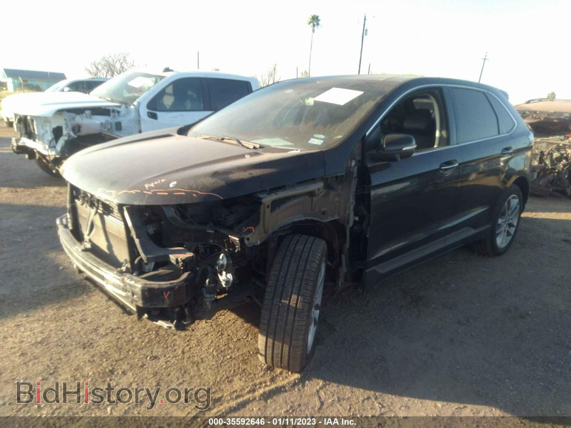 2018 FORD EDGE - VIN: 2FMPK3K86JBB94915 - Фото 2