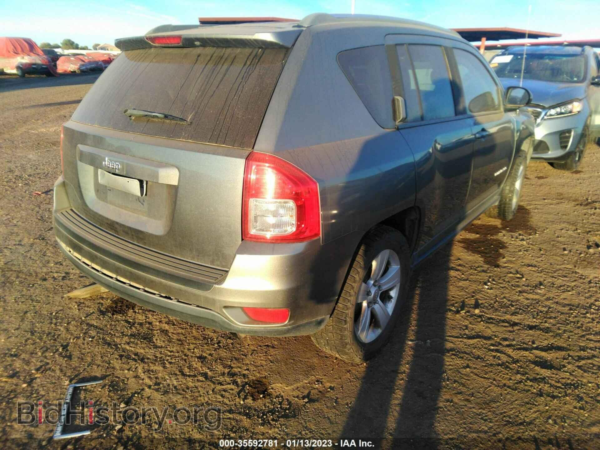 2012 JEEP COMPASS - VIN: 1C4NJCBB1CD626155 - Фото 4