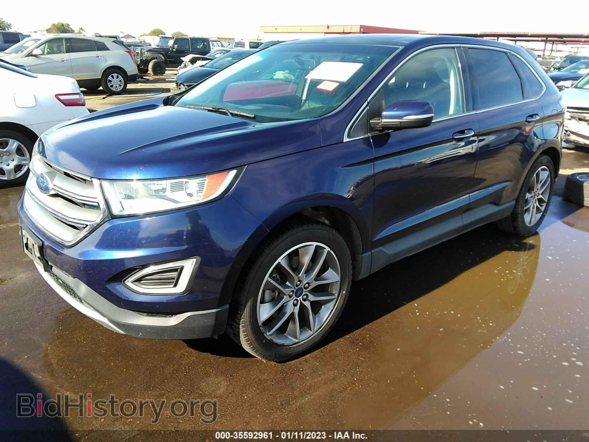 2016 FORD EDGE - VIN: 2FMPK4K91GBB11771 - Photo 2