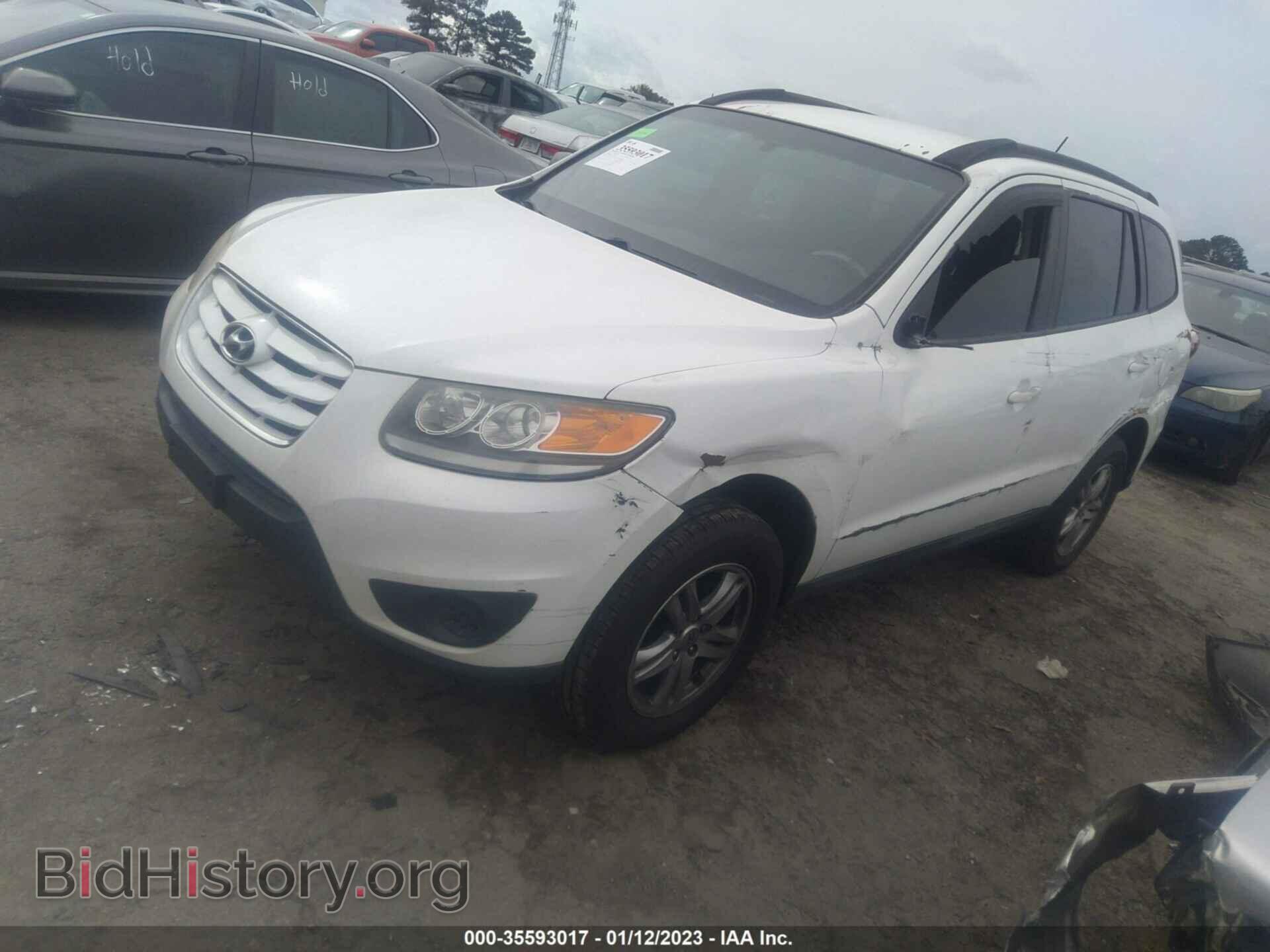 2010 HYUNDAI SANTA FE - VIN: 5NMSGDAB7AH377566 - Фото 2