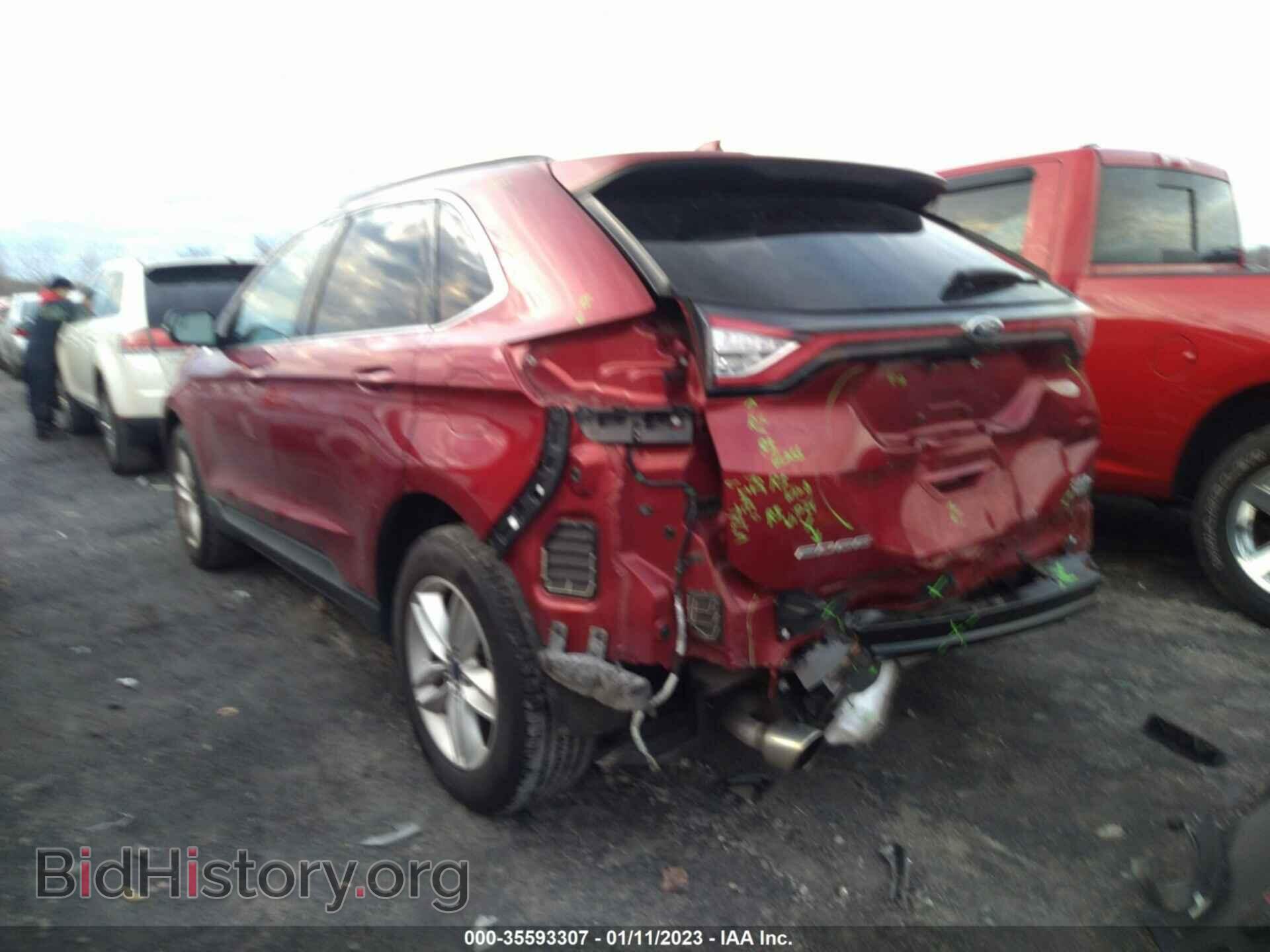 2015 FORD EDGE - VIN: 2FMTK4J94FBC06260 - Фото 3