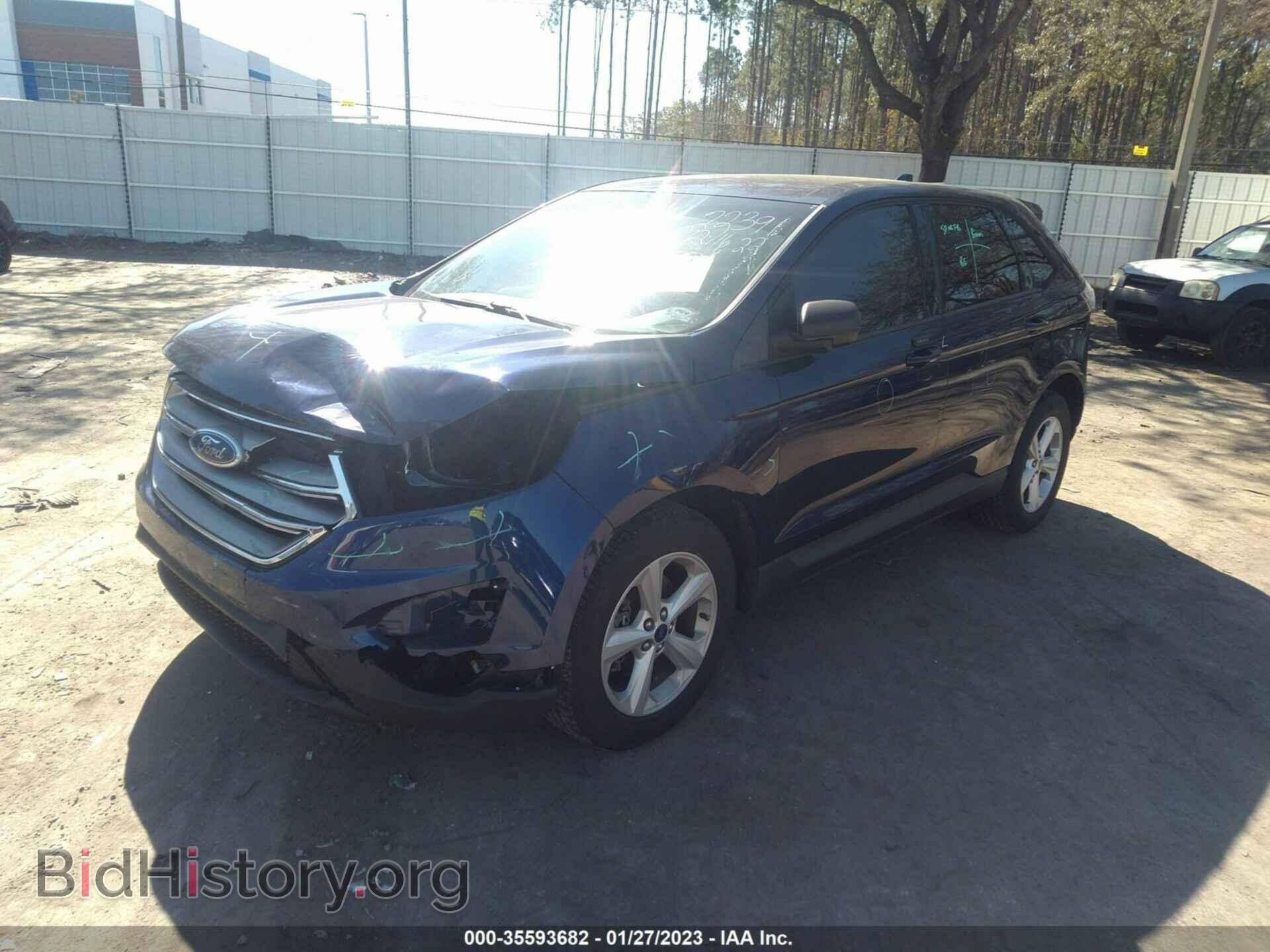 2016 FORD EDGE - VIN: 2FMPK3G97GBC40312 - Фото 2