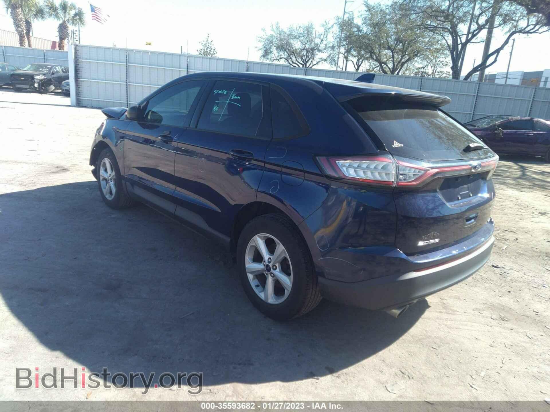 2016 FORD EDGE - VIN: 2FMPK3G97GBC40312 - Фото 3