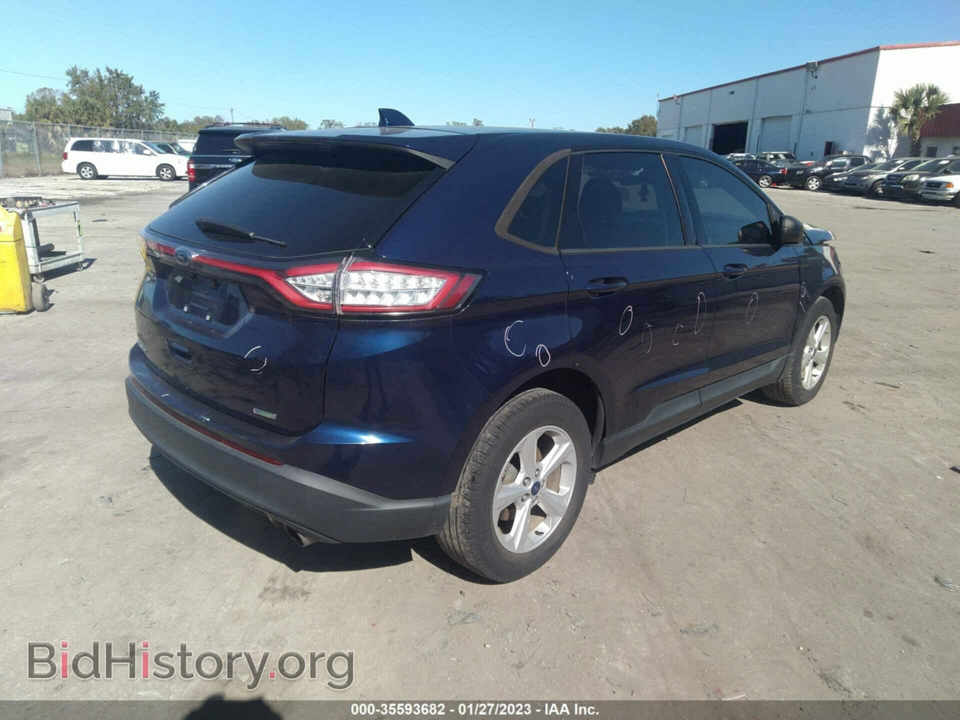 2016 FORD EDGE - VIN: 2FMPK3G97GBC40312 - Фото 4