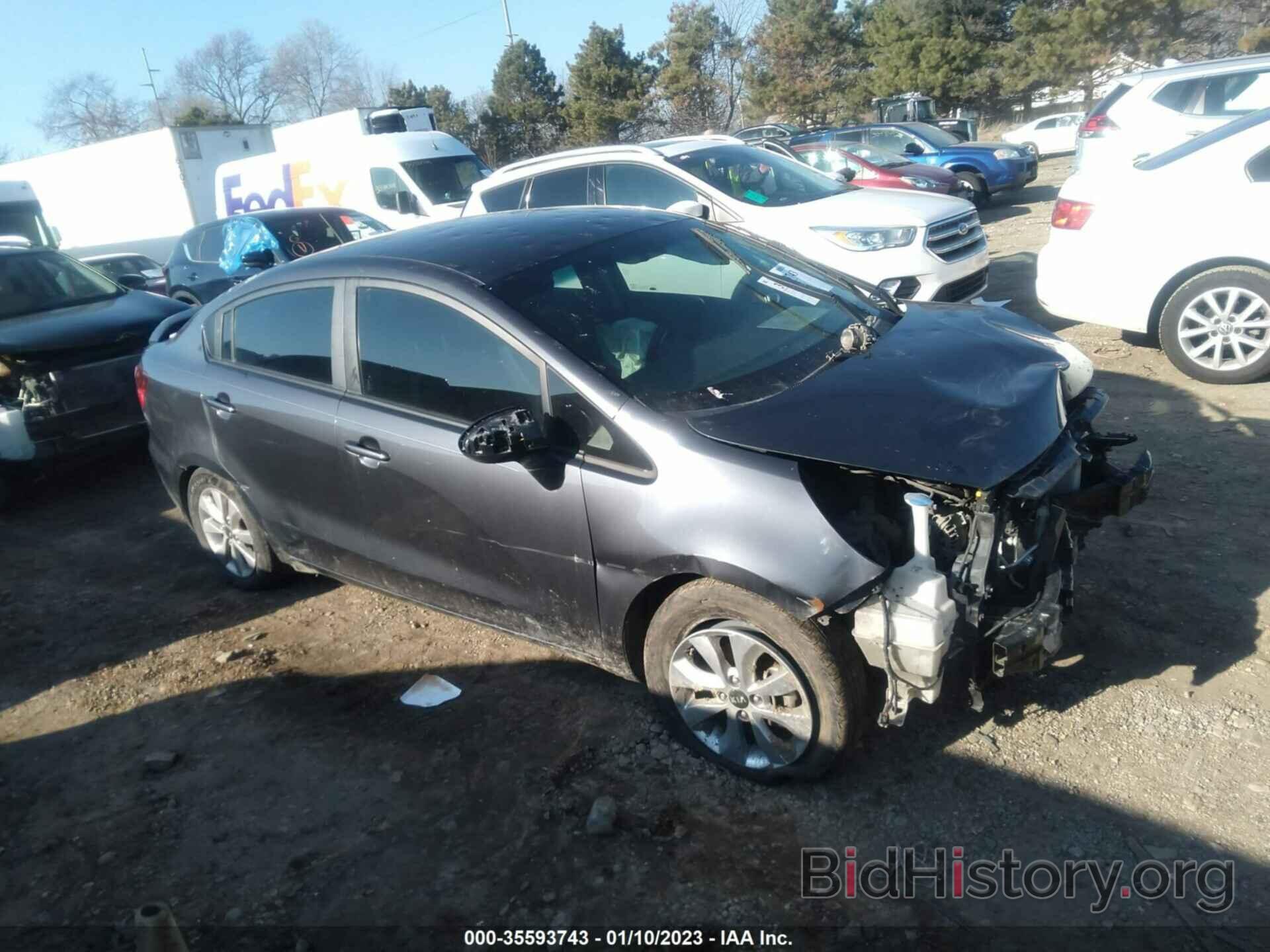 Photo KNADN4A31H6038569 - KIA RIO 2017