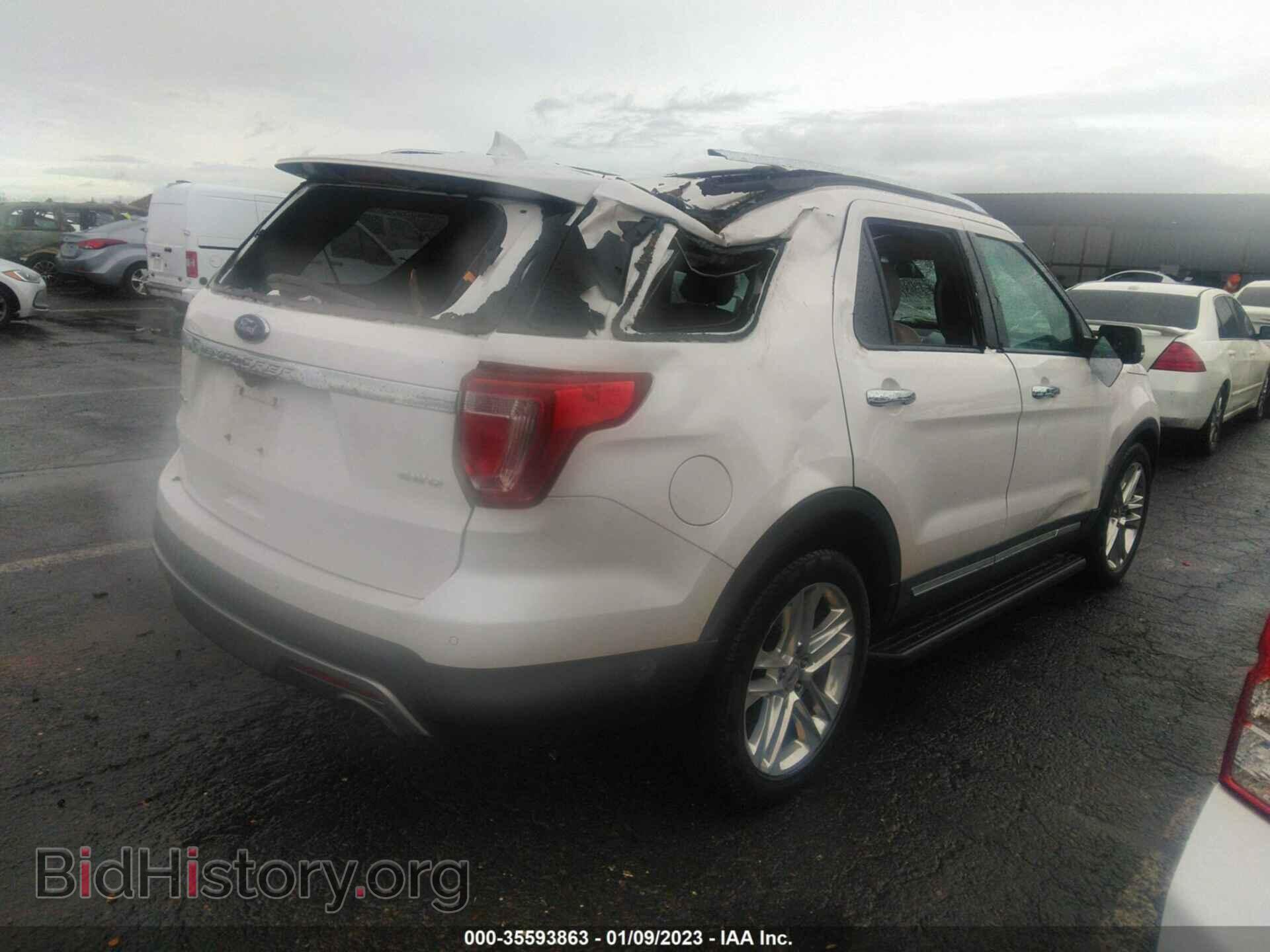 2017 FORD EXPLORER - VIN: 1FM5K8F83HGE39171 - Фото 4