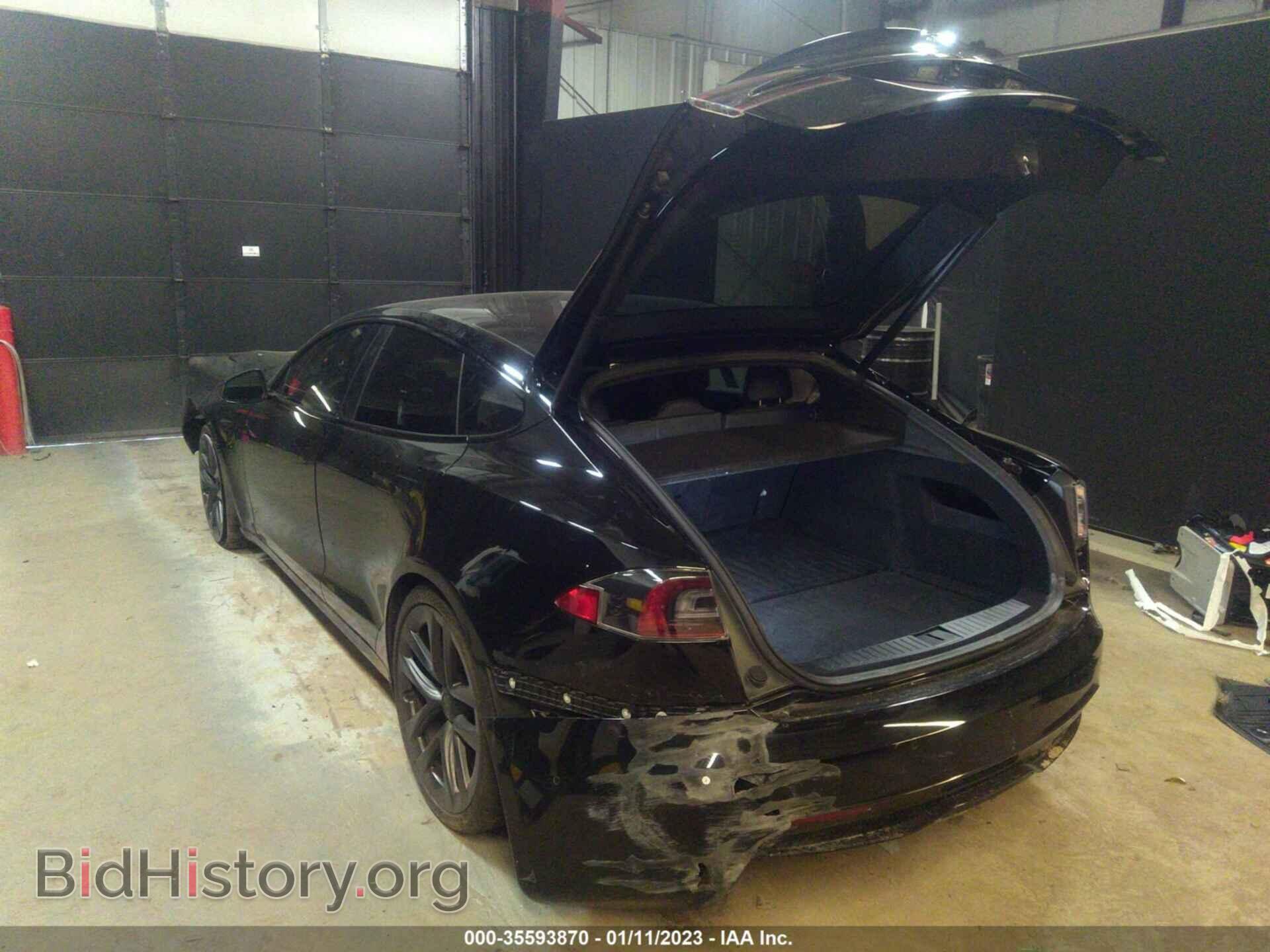 2021 TESLA MODEL S - VIN: 5YJSA1E53MF455559 - Фото 3