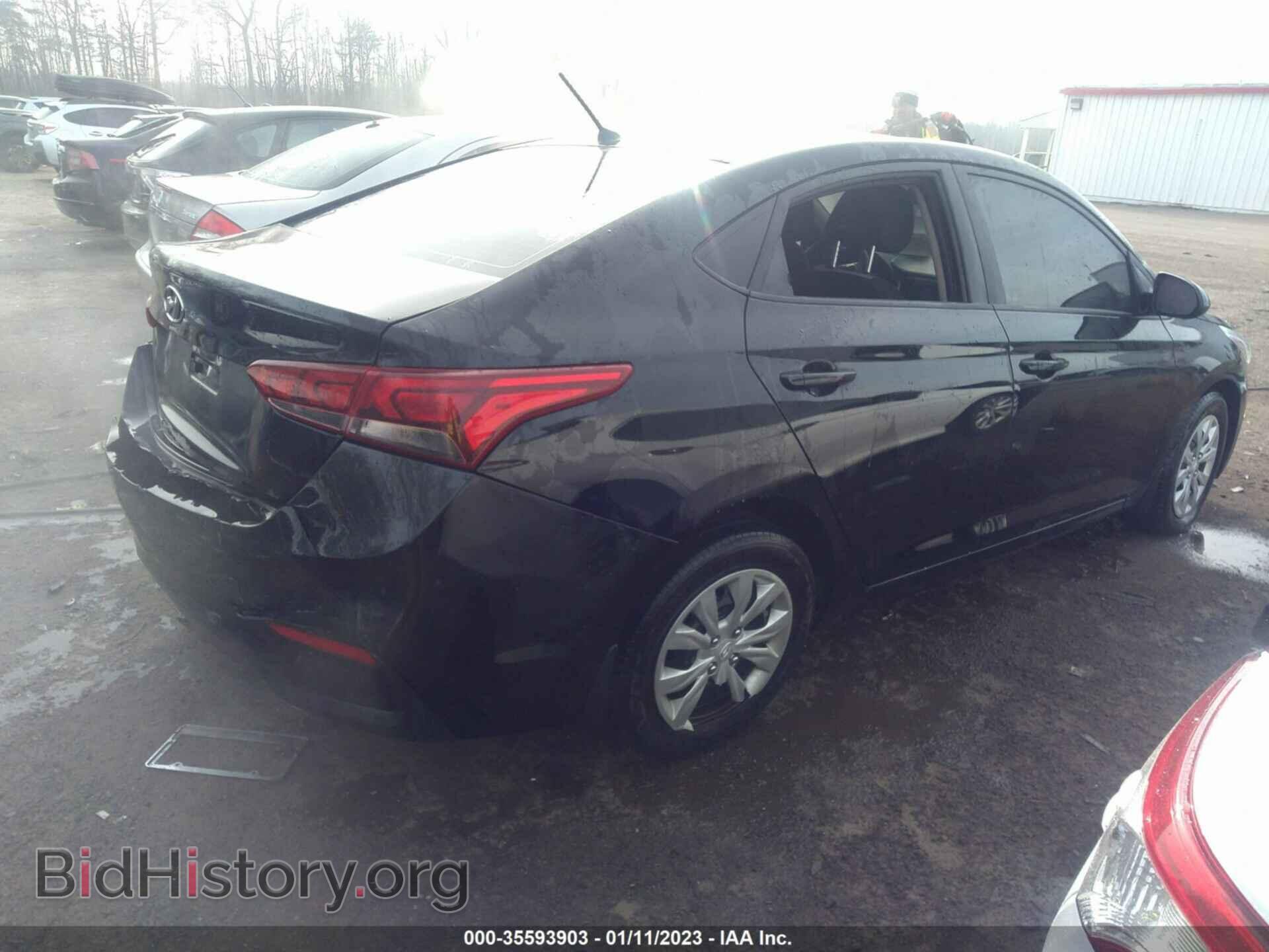 2020 HYUNDAI ACCENT - VIN: 3KPC24A65LE122723 - Фото 4