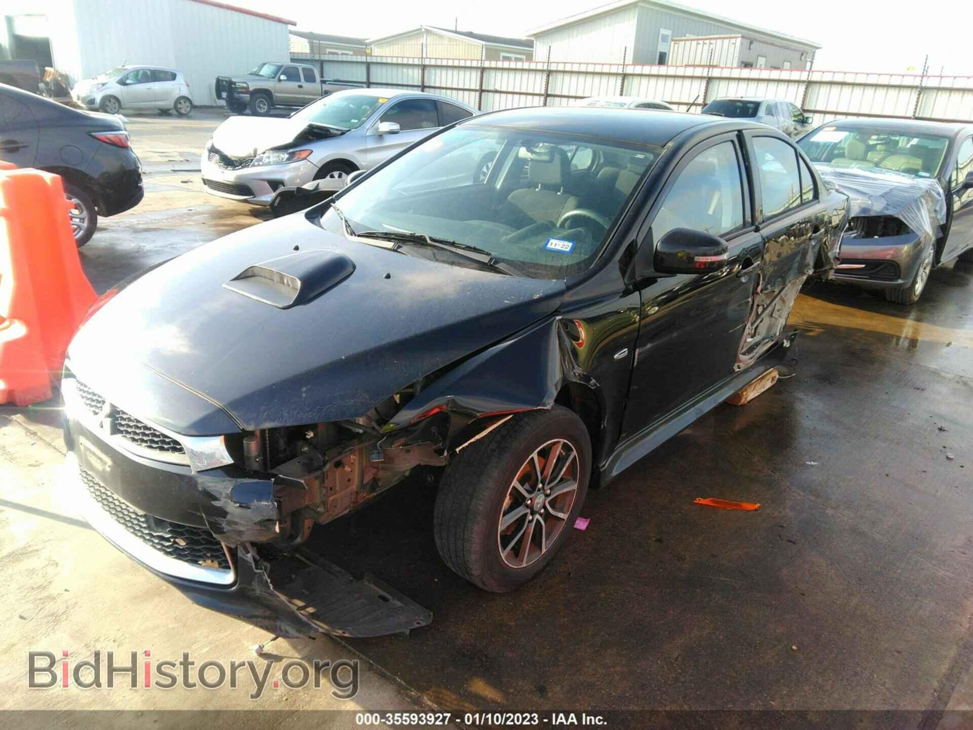 2017 MITSUBISHI LANCER - VIN: JA32U2FU9HU011259 - Фото 2