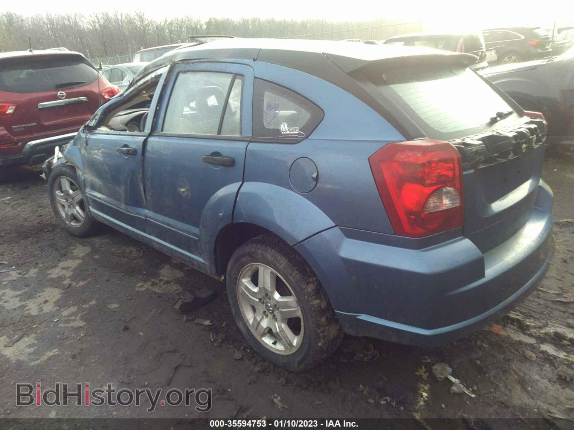 2007 DODGE CALIBER - VIN: 1B3HB48B97D253302 - Фото 3