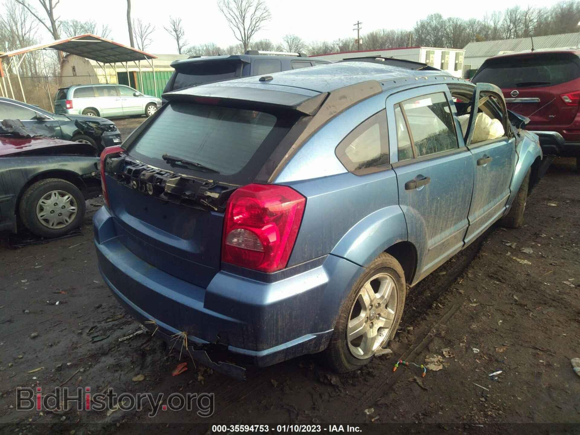 2007 DODGE CALIBER - VIN: 1B3HB48B97D253302 - Фото 4