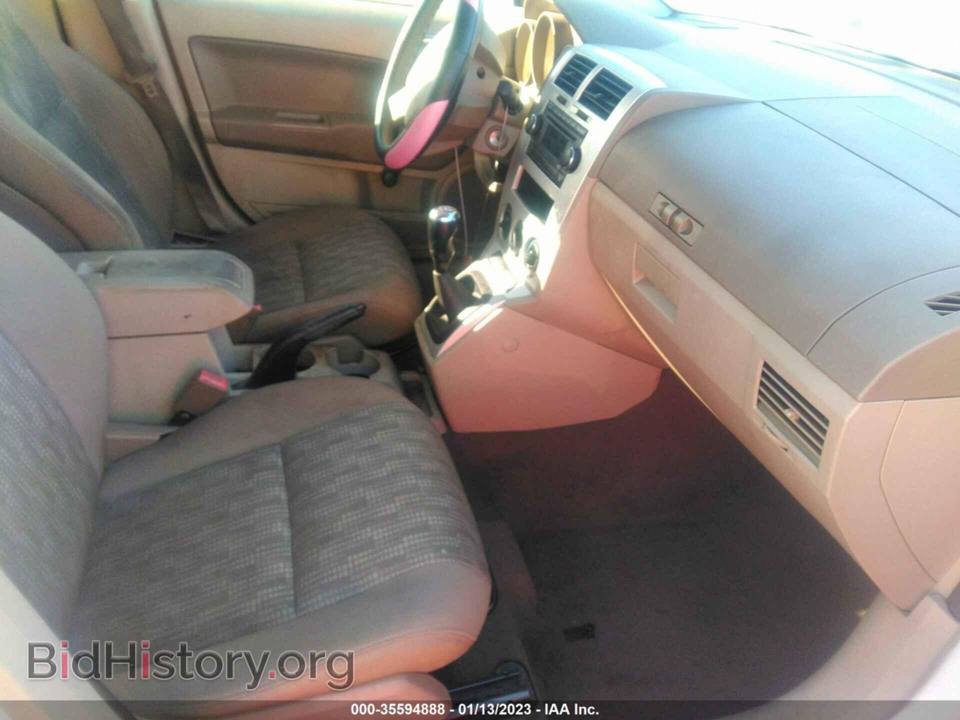 2008 DODGE CALIBER - VIN: 1B3HB28C88D770380 - Фото 5