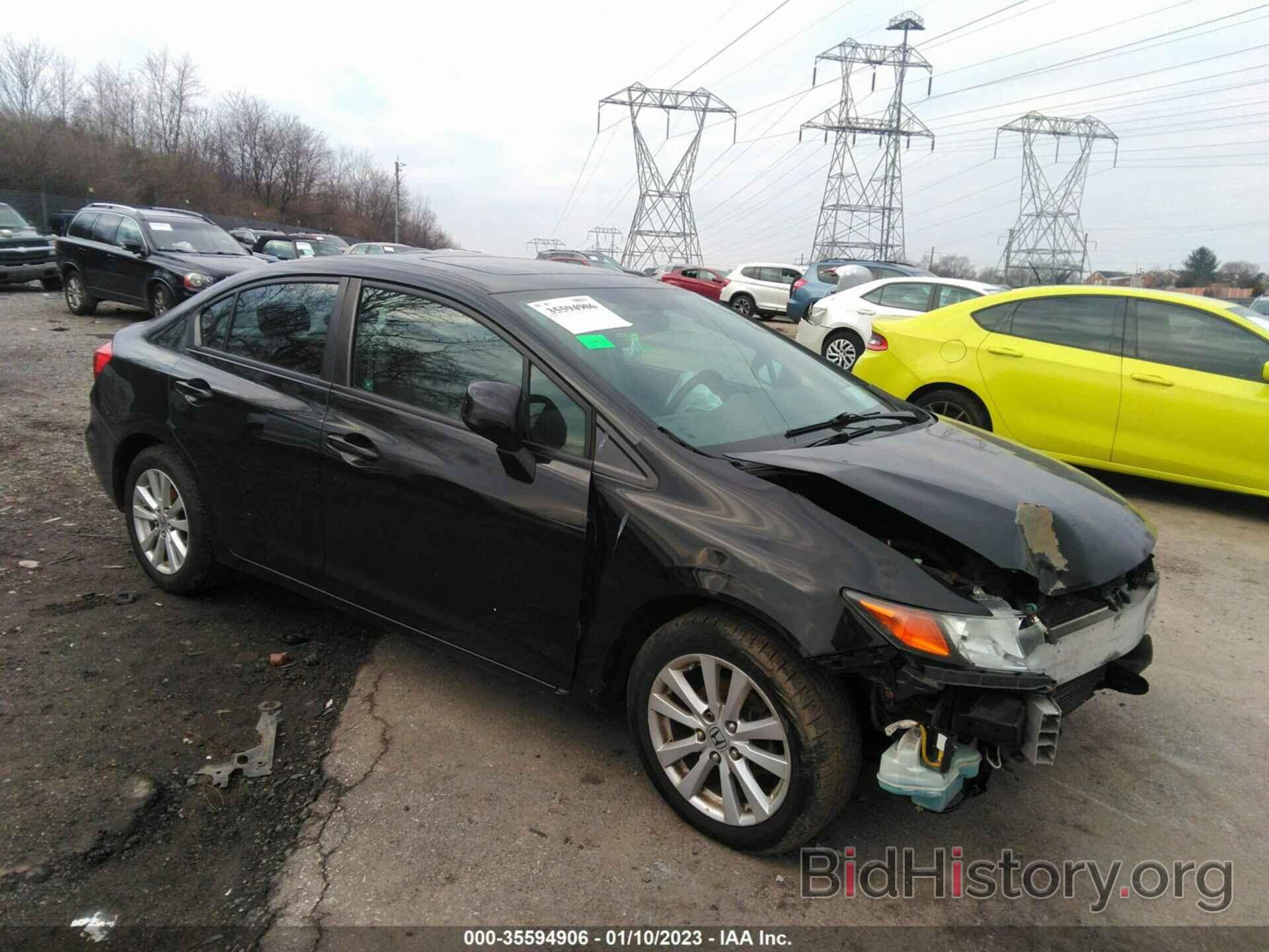 Photo 2HGFB2F98CH522382 - HONDA CIVIC SDN 2012