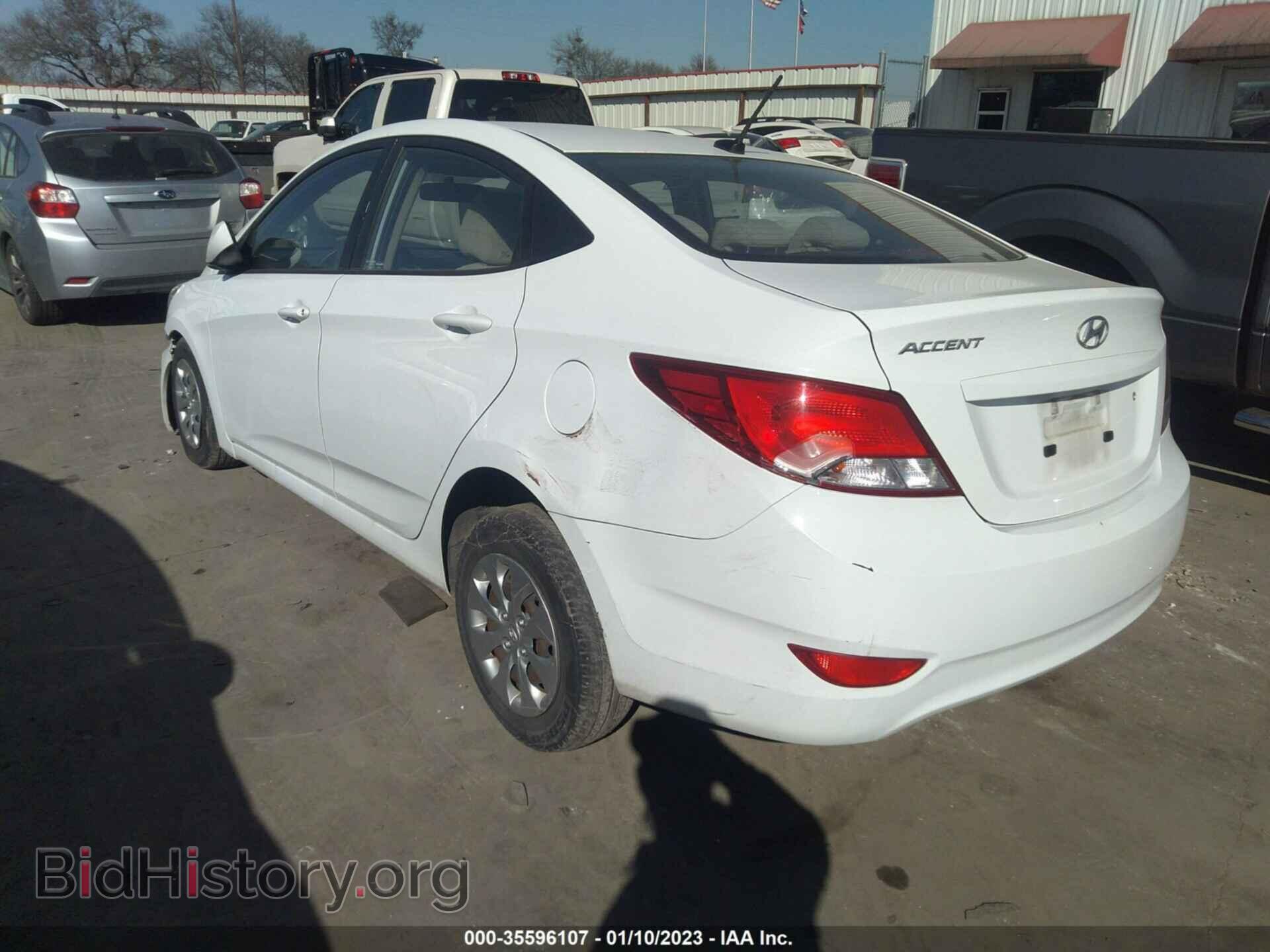 2017 HYUNDAI ACCENT - VIN: KMHCT4AE1HU342398 - Фото 3