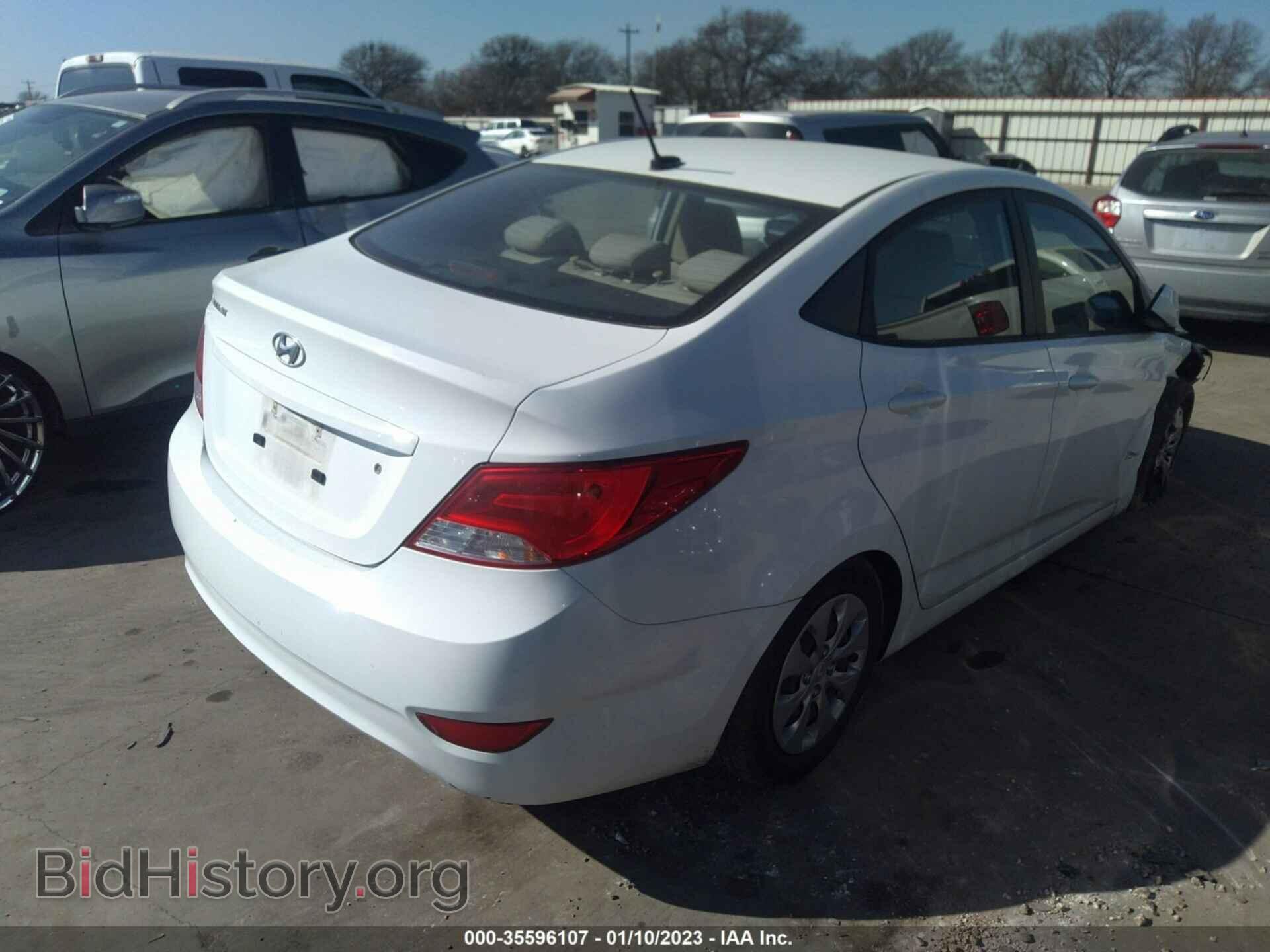 2017 HYUNDAI ACCENT - VIN: KMHCT4AE1HU342398 - Фото 4