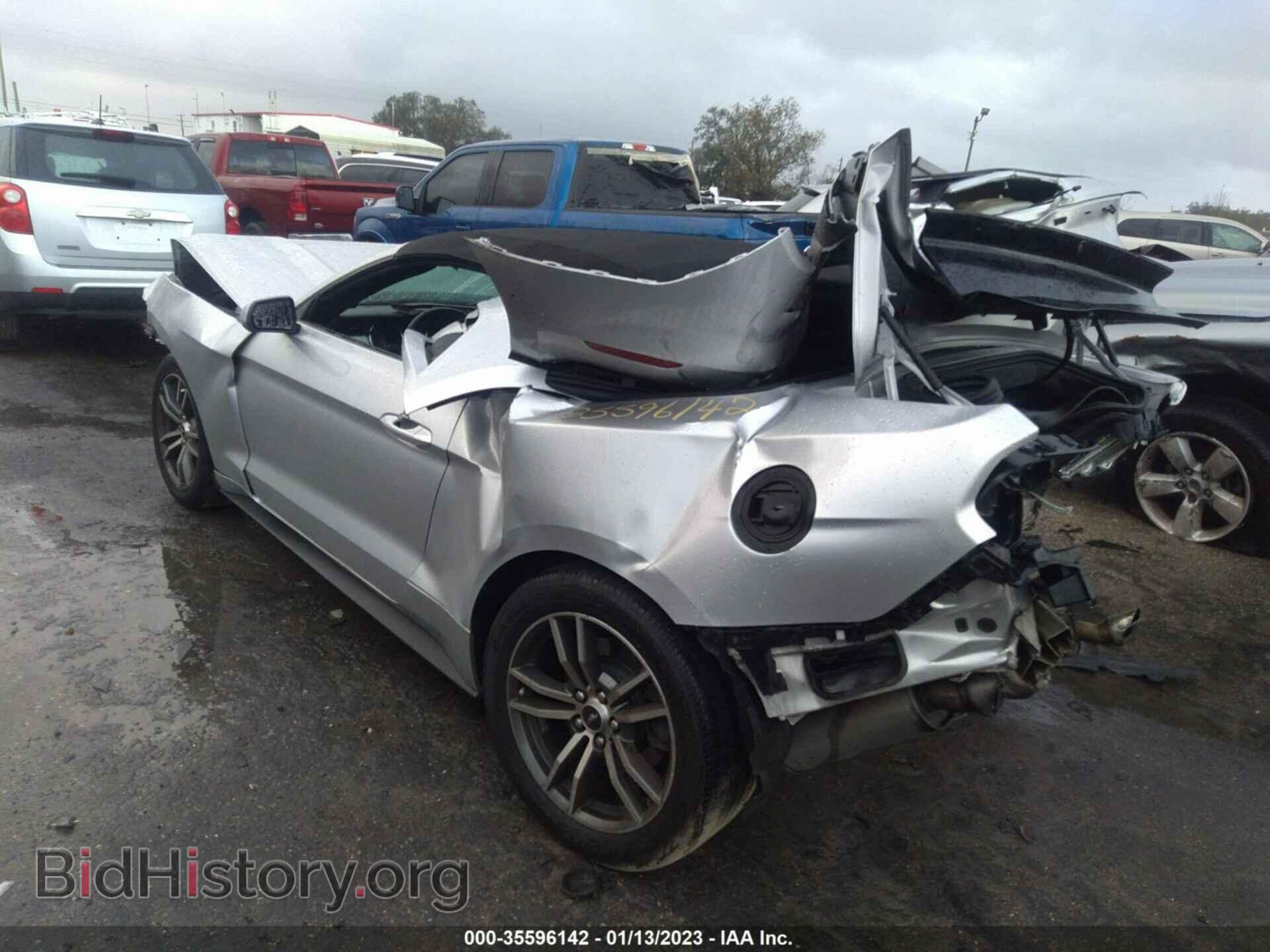 2017 FORD MUSTANG - VIN: 1FATP8UH3H5205968 - Фото 3