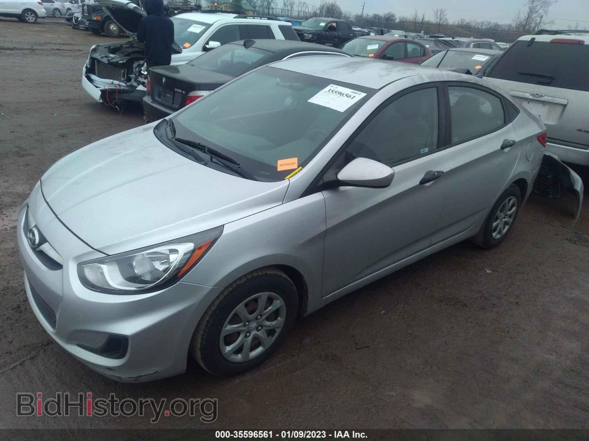 2012 HYUNDAI ACCENT - VIN: KMHCT4AE2CU050218 - Фото 2