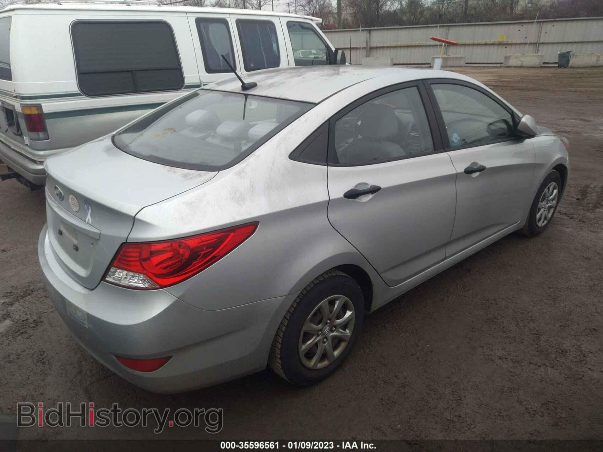 2012 HYUNDAI ACCENT - VIN: KMHCT4AE2CU050218 - Фото 4