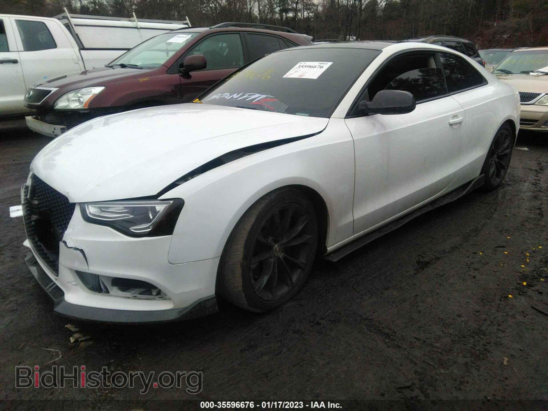 2014 AUDI A5 - VIN: WAUCFAFR5EA058191 - Фото 2