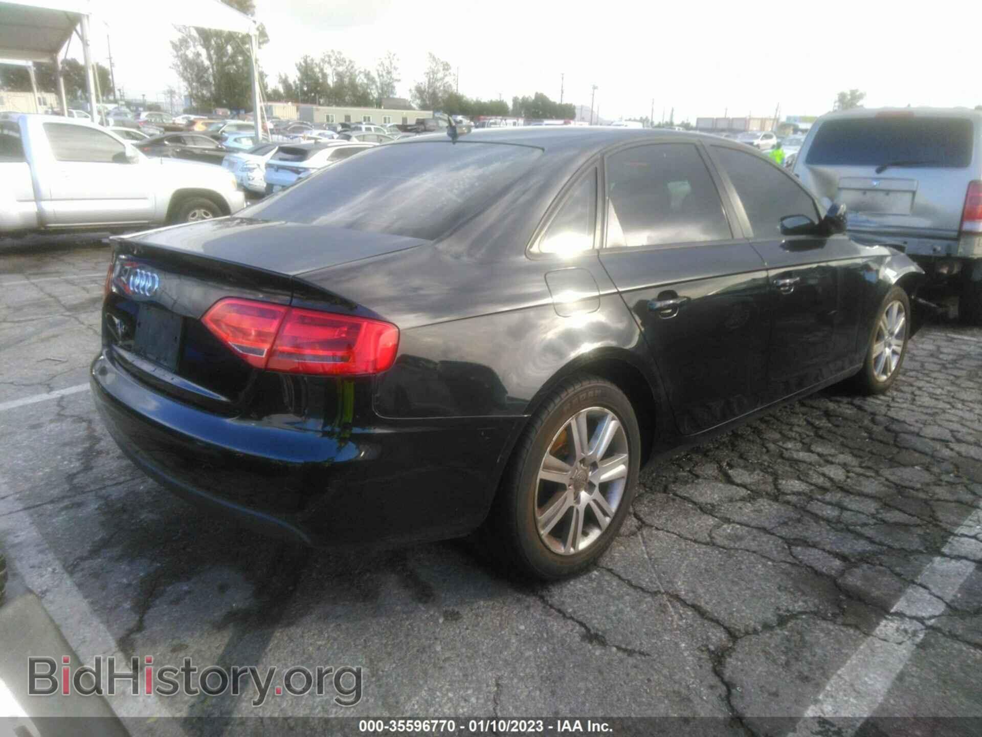2011 AUDI A4 - VIN: WAUAFAFL4BN032074 - Фото 4