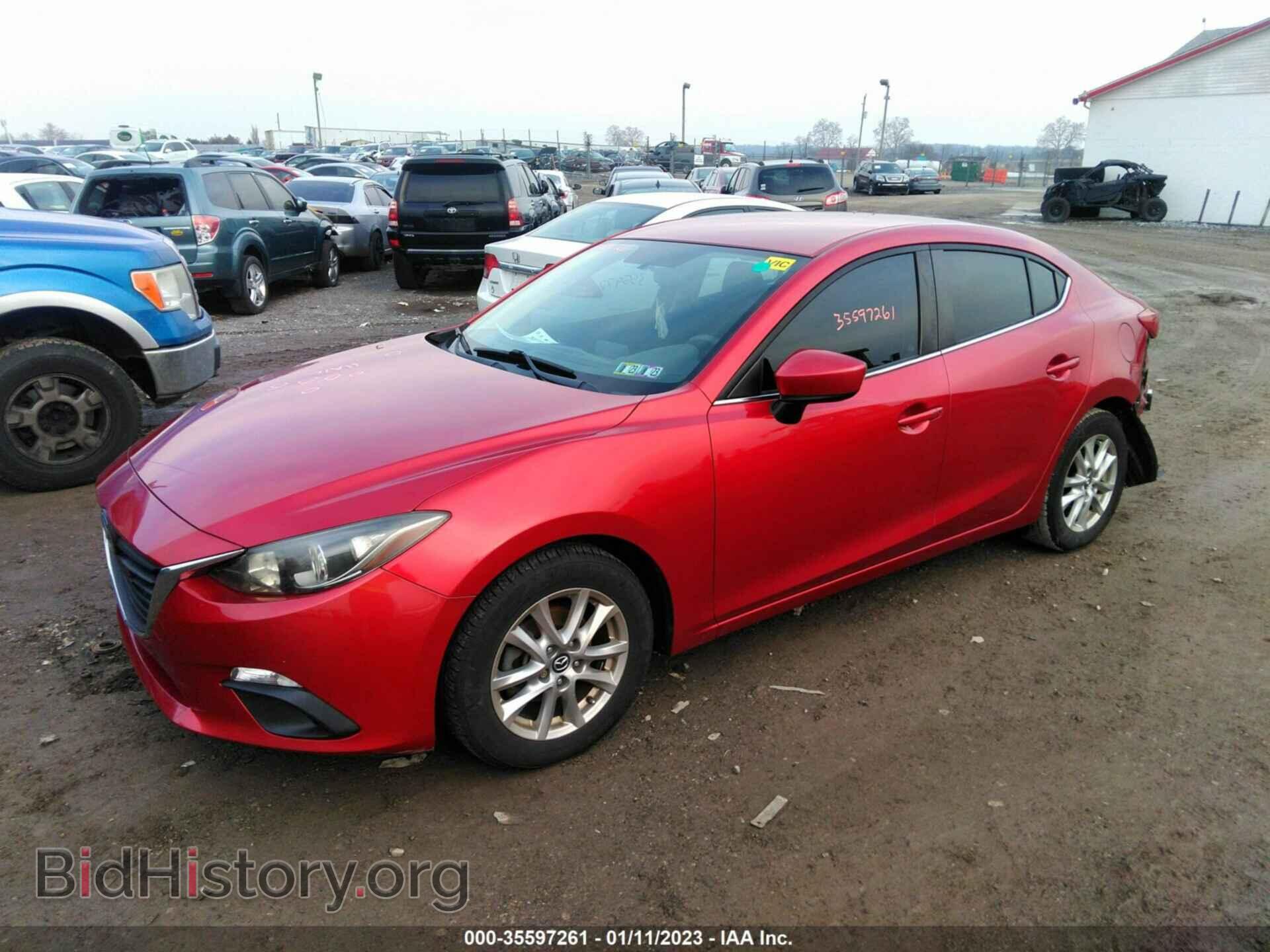 2014 MAZDA MAZDA3 - VIN: JM1BM1V73E1174753 - Фото 2