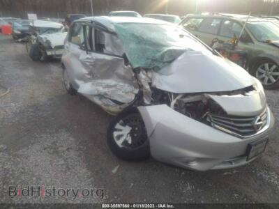 2016 Nissan VERSA NOTE S/S Plus/SV/SR/SL, серебристый — VIN 3N1CE2CP3GL356297, IAAI