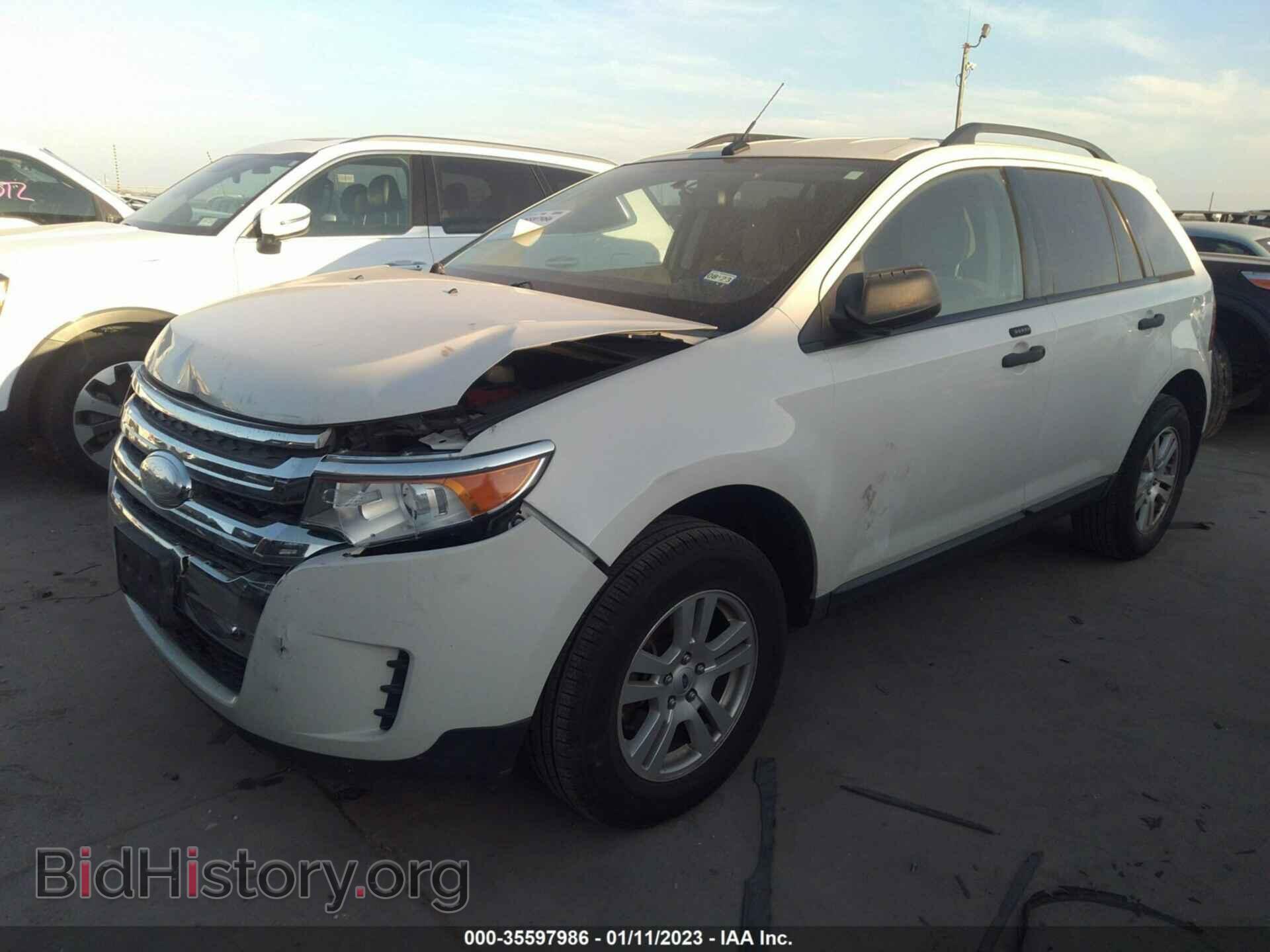 2012 FORD EDGE - VIN: 2FMDK3GC7CBA69263 - Фото 2