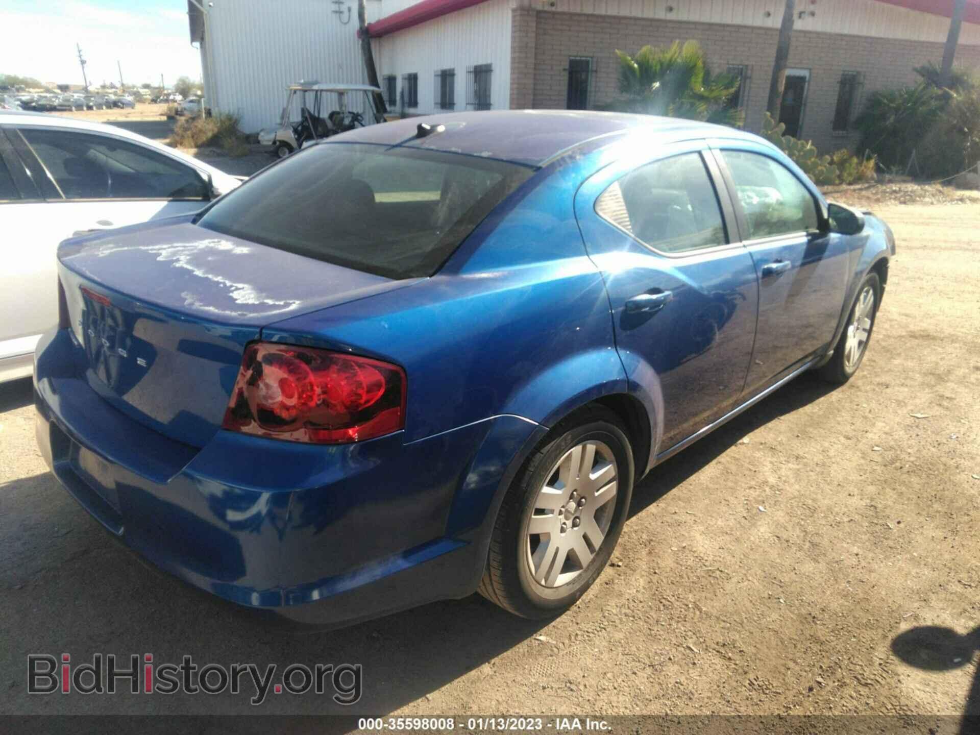 2013 DODGE AVENGER - VIN: 1C3CDZAB9DN710517 - Photo 4