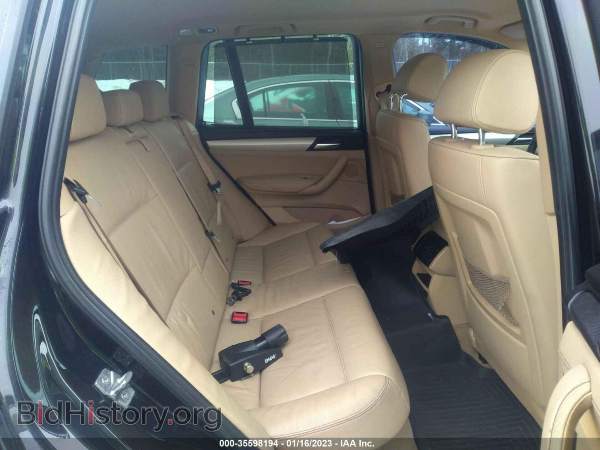2012 BMW X3 - VIN: 5UXWX5C57CL723601 - Фото 8