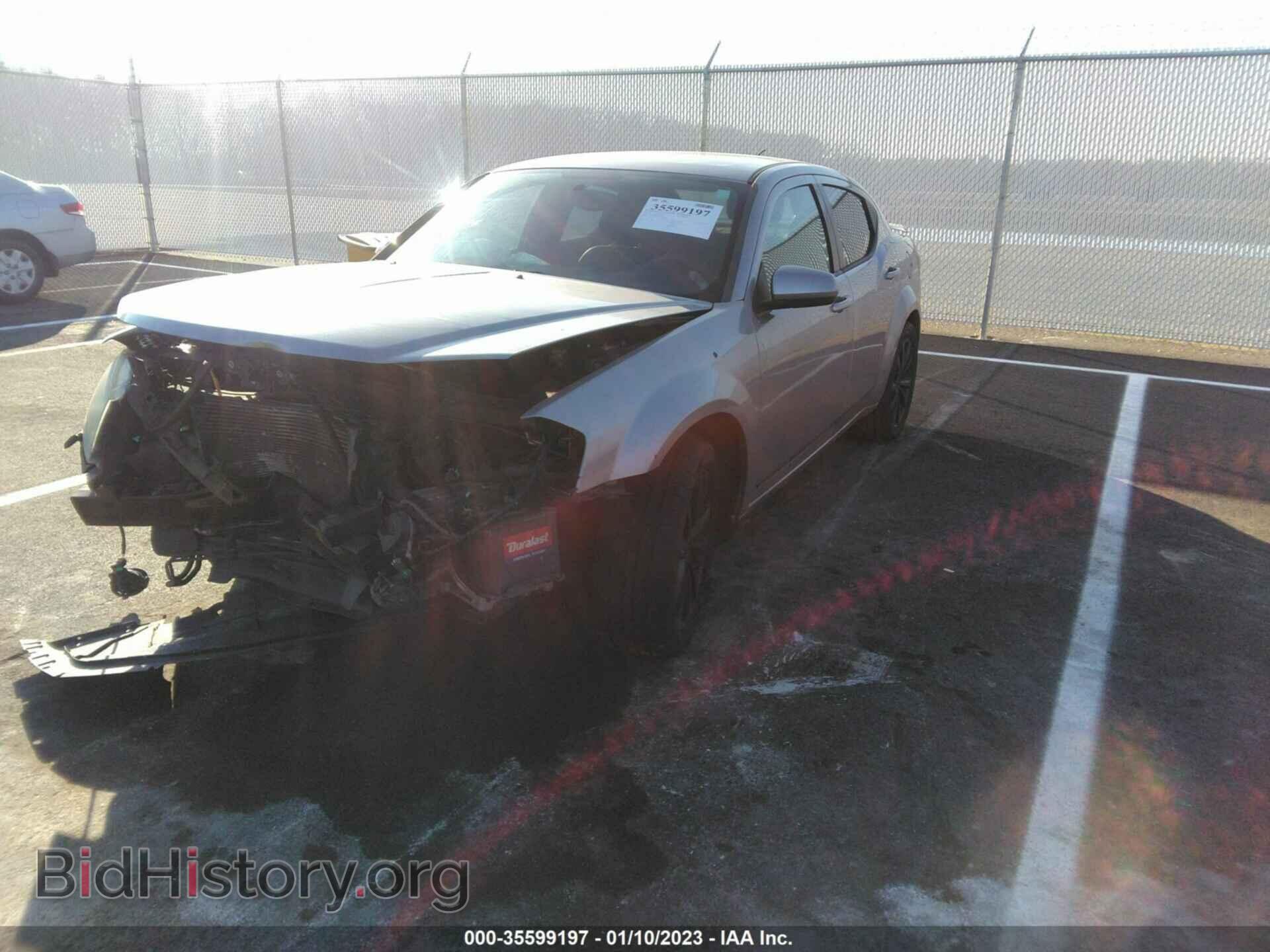 2013 DODGE AVENGER - VIN: 1C3CDZCB6DN620352 - Фото 2